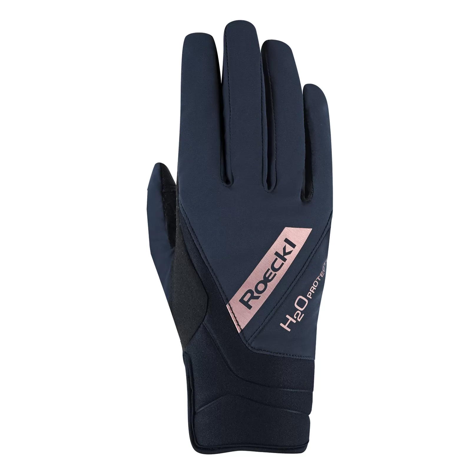 Riding Gloves For Winter*roeckl Waregem Riding Gloves Black/Copper