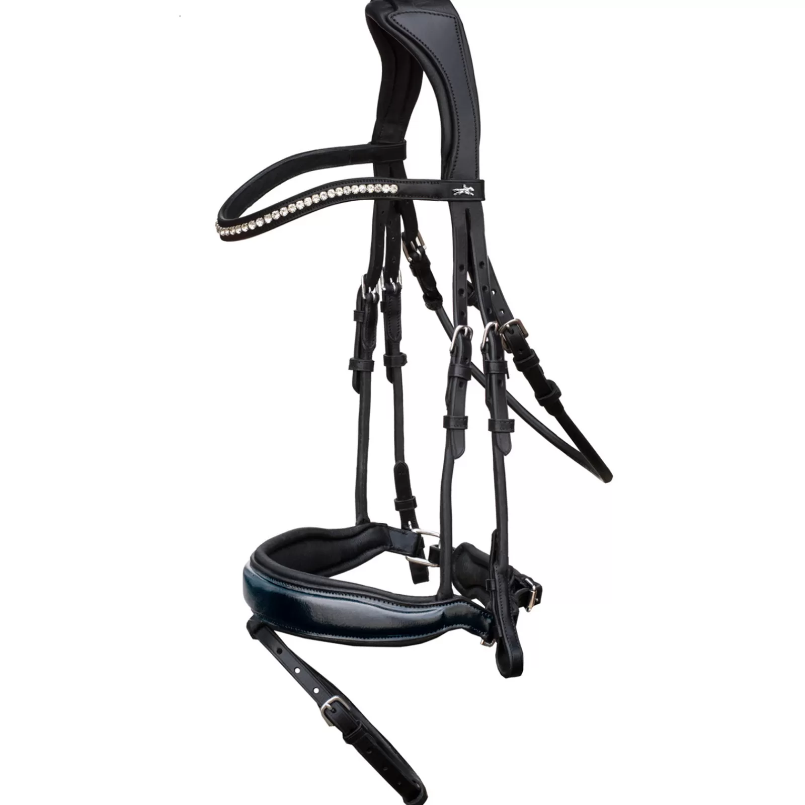 schockemohle Schockem Hle Malibu Dressage Bridle With Crystal Detail> Bridles & Nosebands