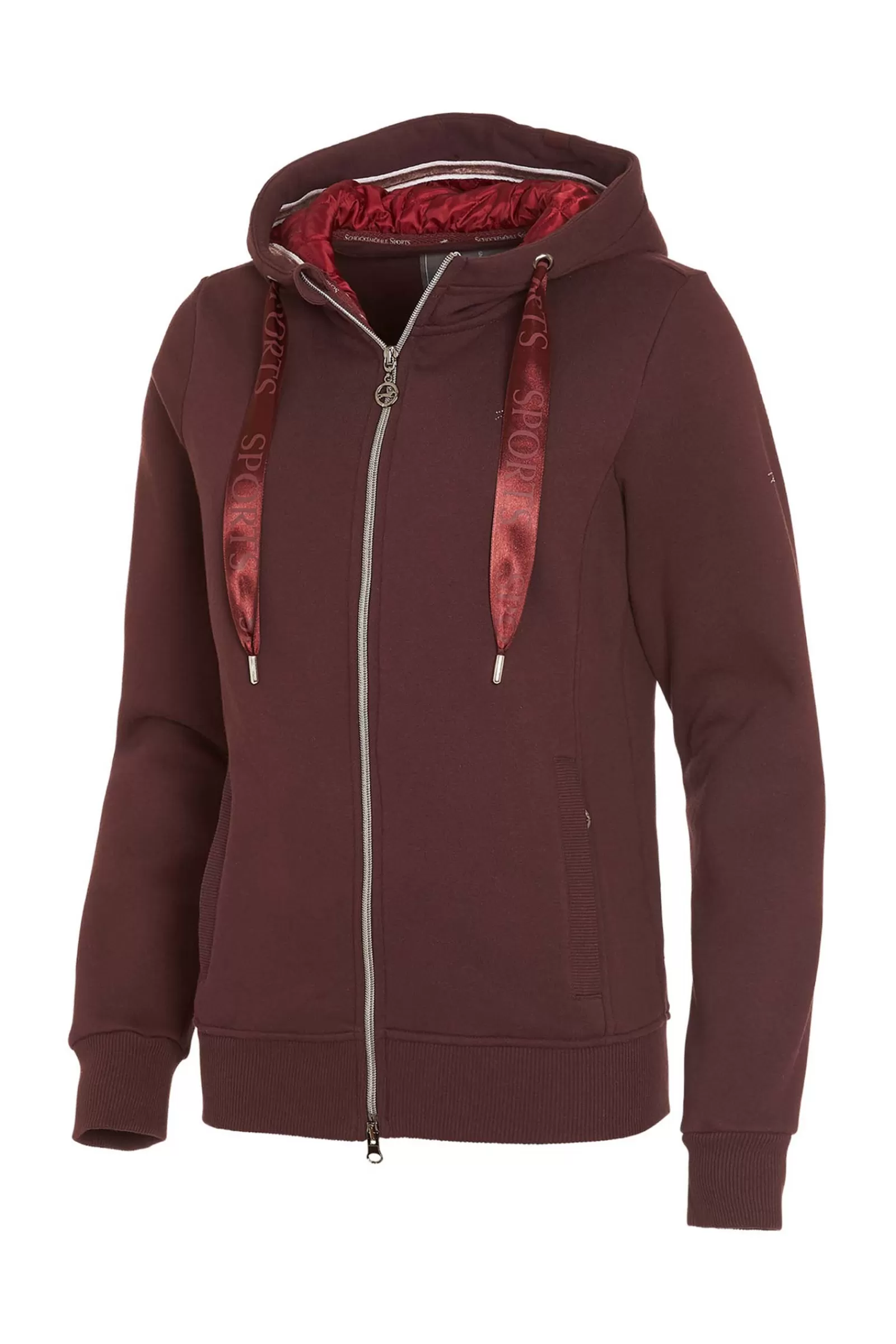 Riding Jumpers & Fleeces*schockemohle Calice Style Ladies' Functional Jacket Wine Red