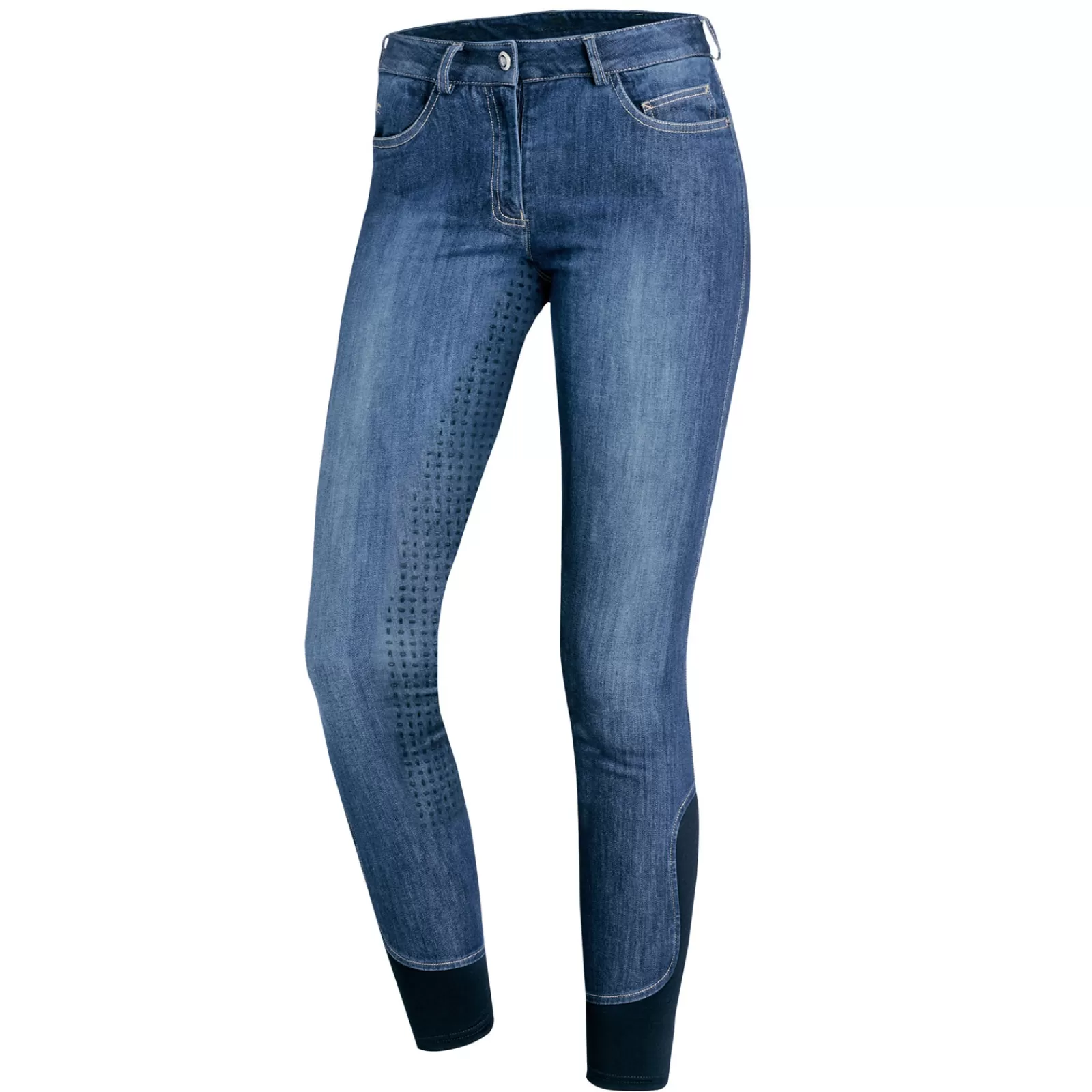 Full Seat Breeches*schockemohle Delphi Jeans Breech Fs For Women Blue Jeans