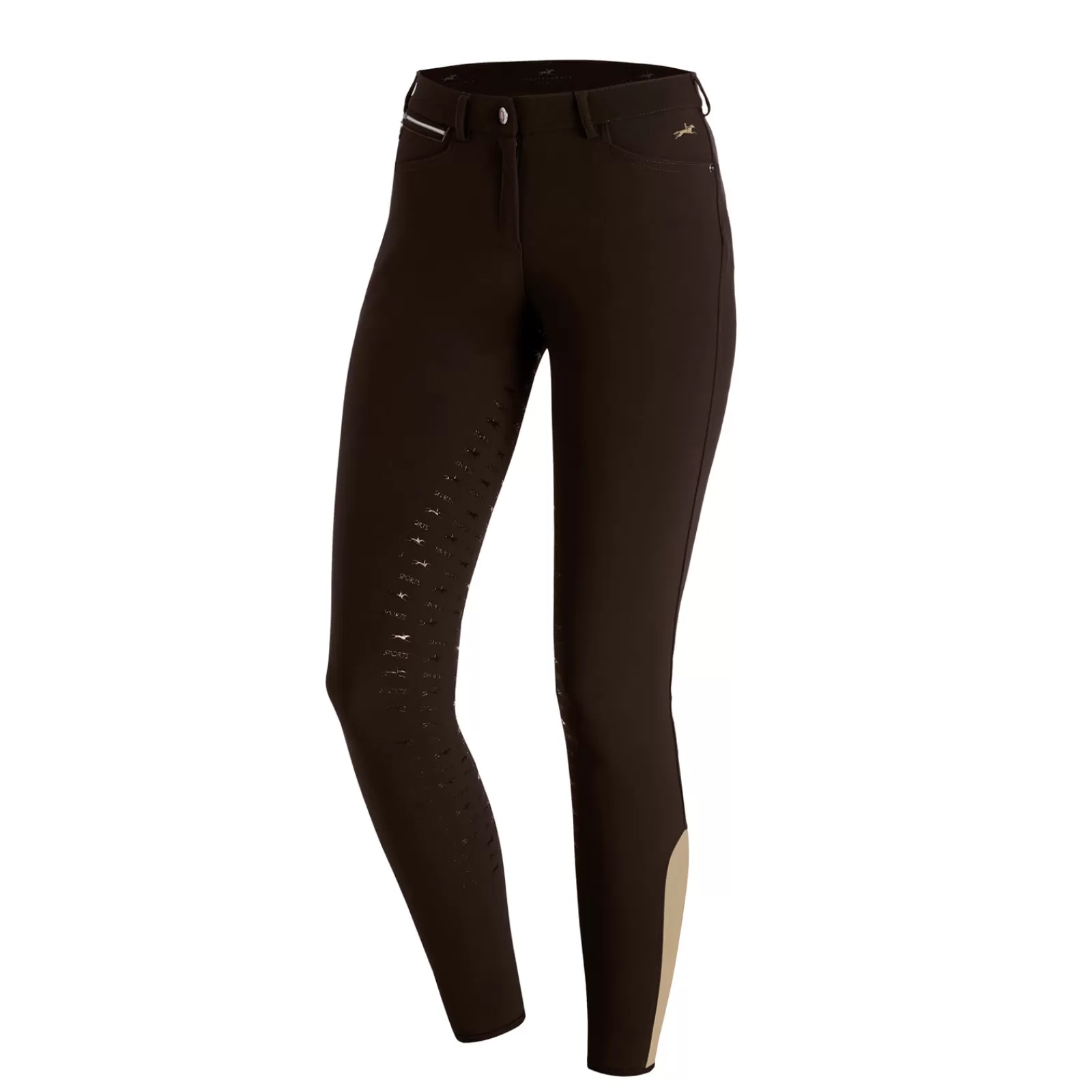 Full Seat Breeches*schockemohle Electra Breeches For Women Dark Brown