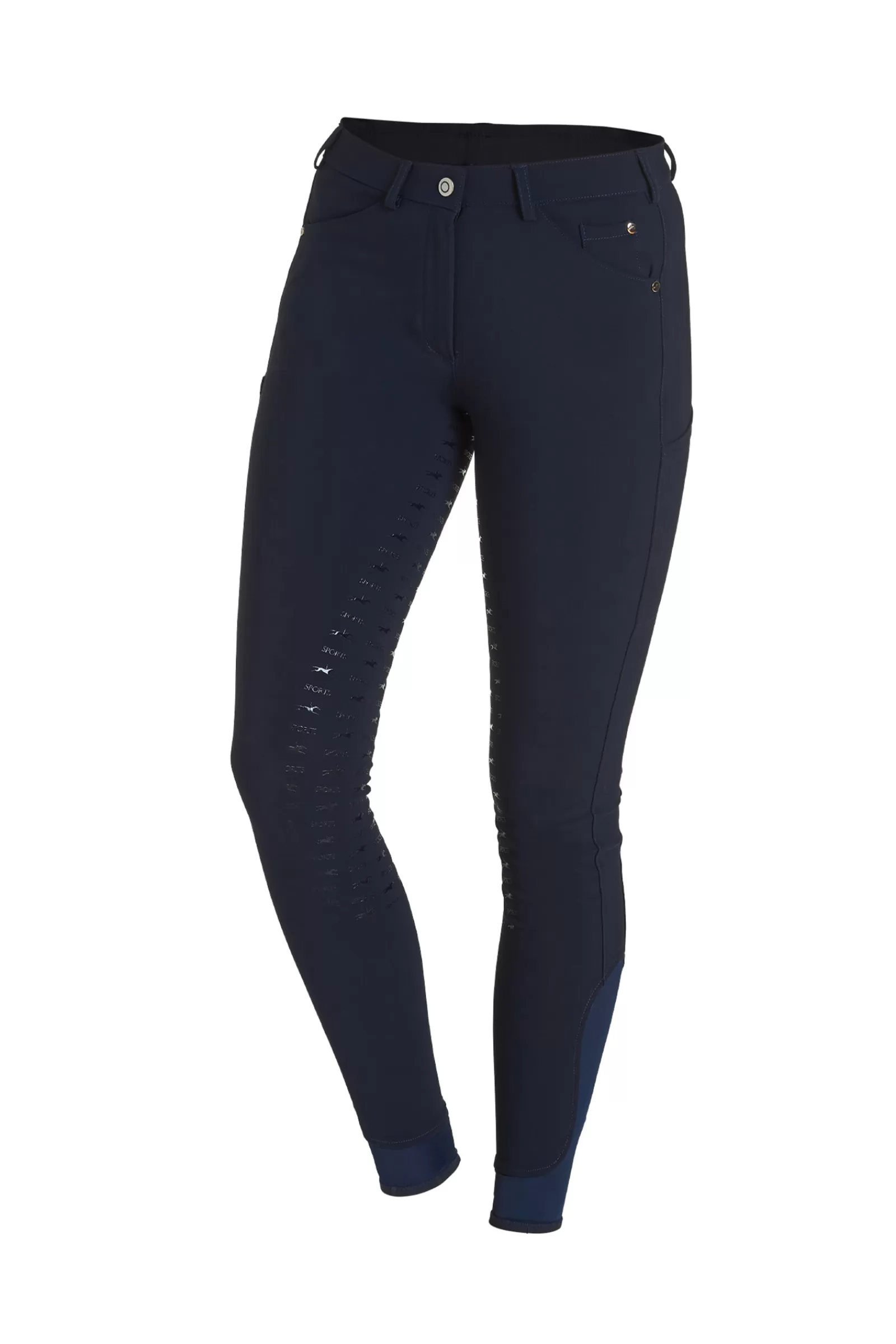 Full Seat Breeches*schockemohle Jolene Women'S Full Seat Breeches Blue Nights