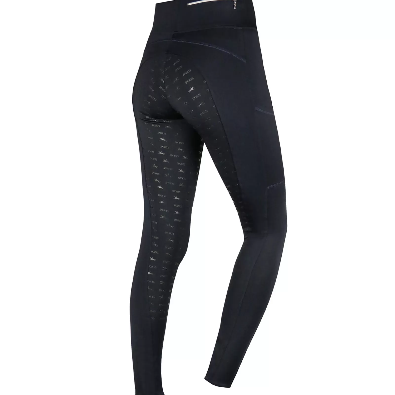 Riding Tights*schockemohle Pocket Riding Tight Fs For Women Aquifer Blue