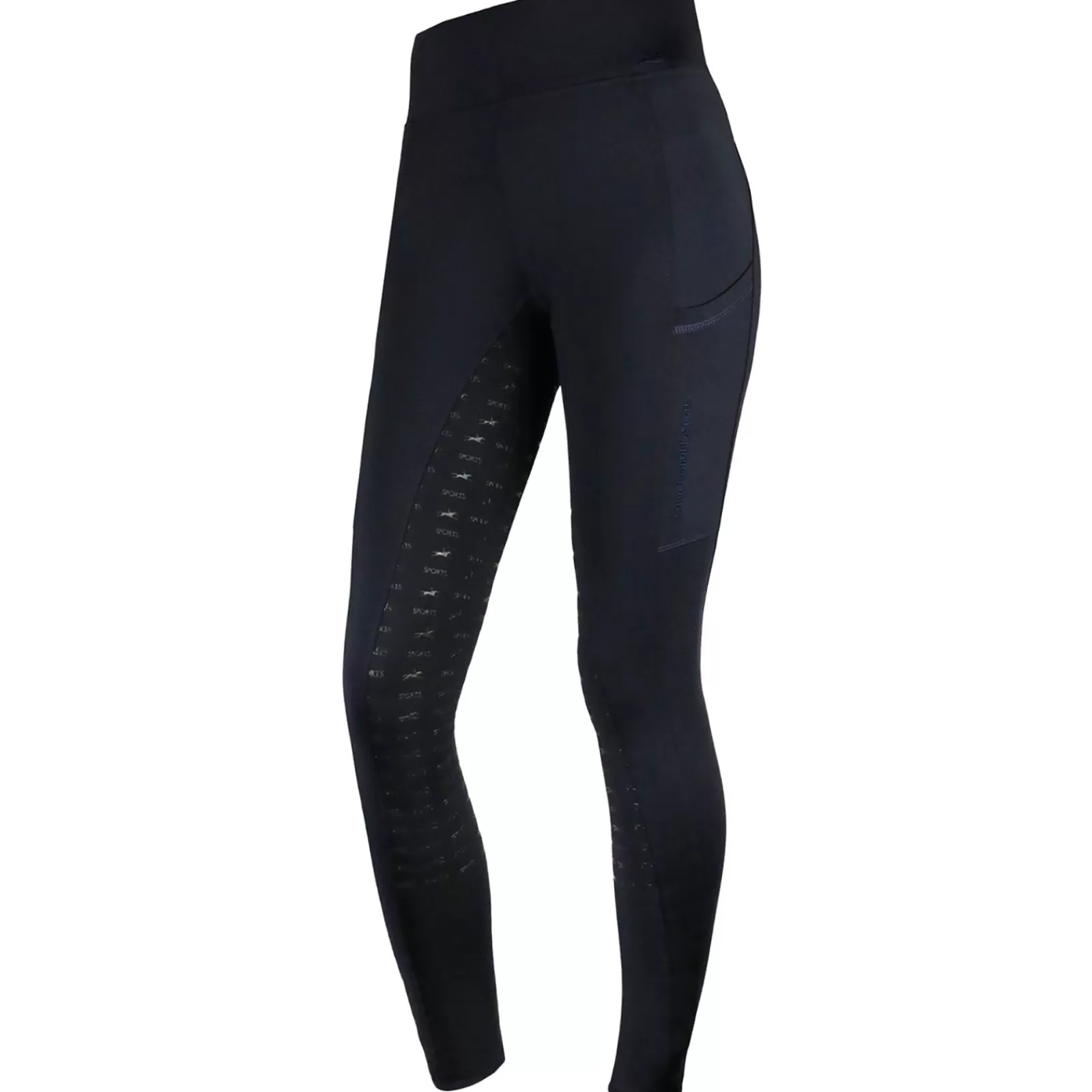 Riding Tights*schockemohle Pocket Riding Tight Fs For Women Aquifer Blue