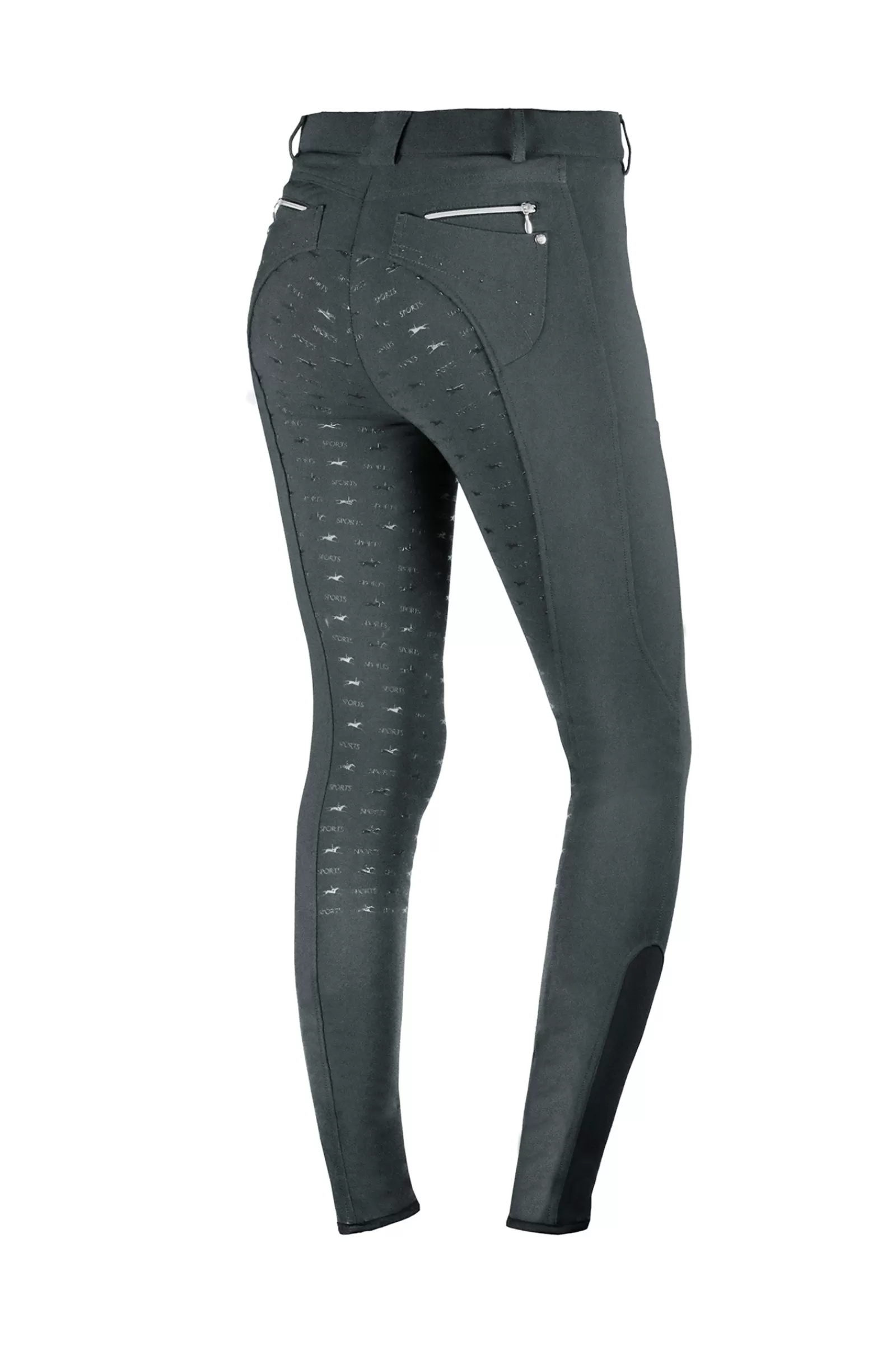 Full Seat Breeches*schockemohle Victory Fs For Women Graphite Dark Grey