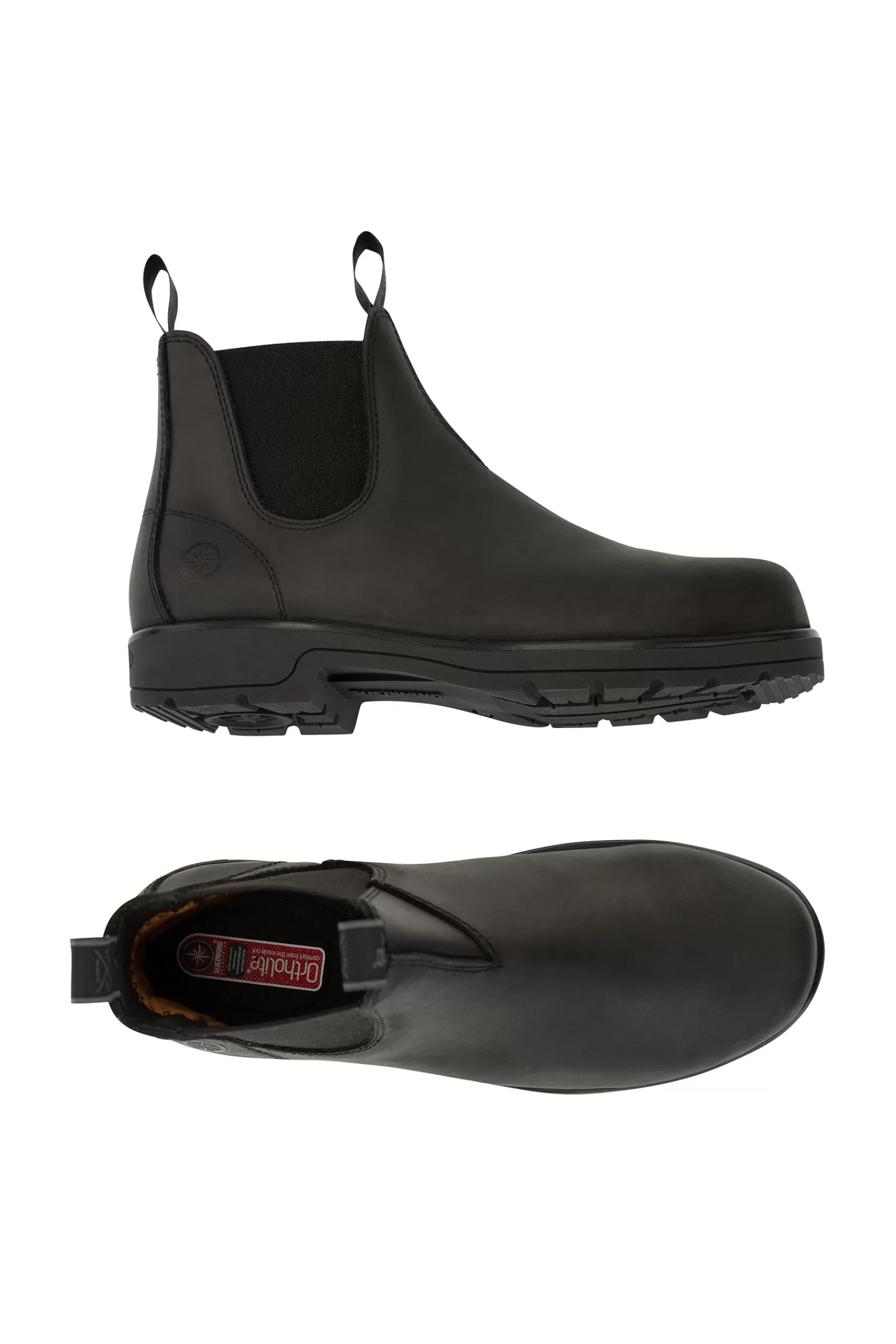 Yard Boots*suedwindfootwear Suedwind Footwear 1888 Steel Toe Chelsea Boots Black