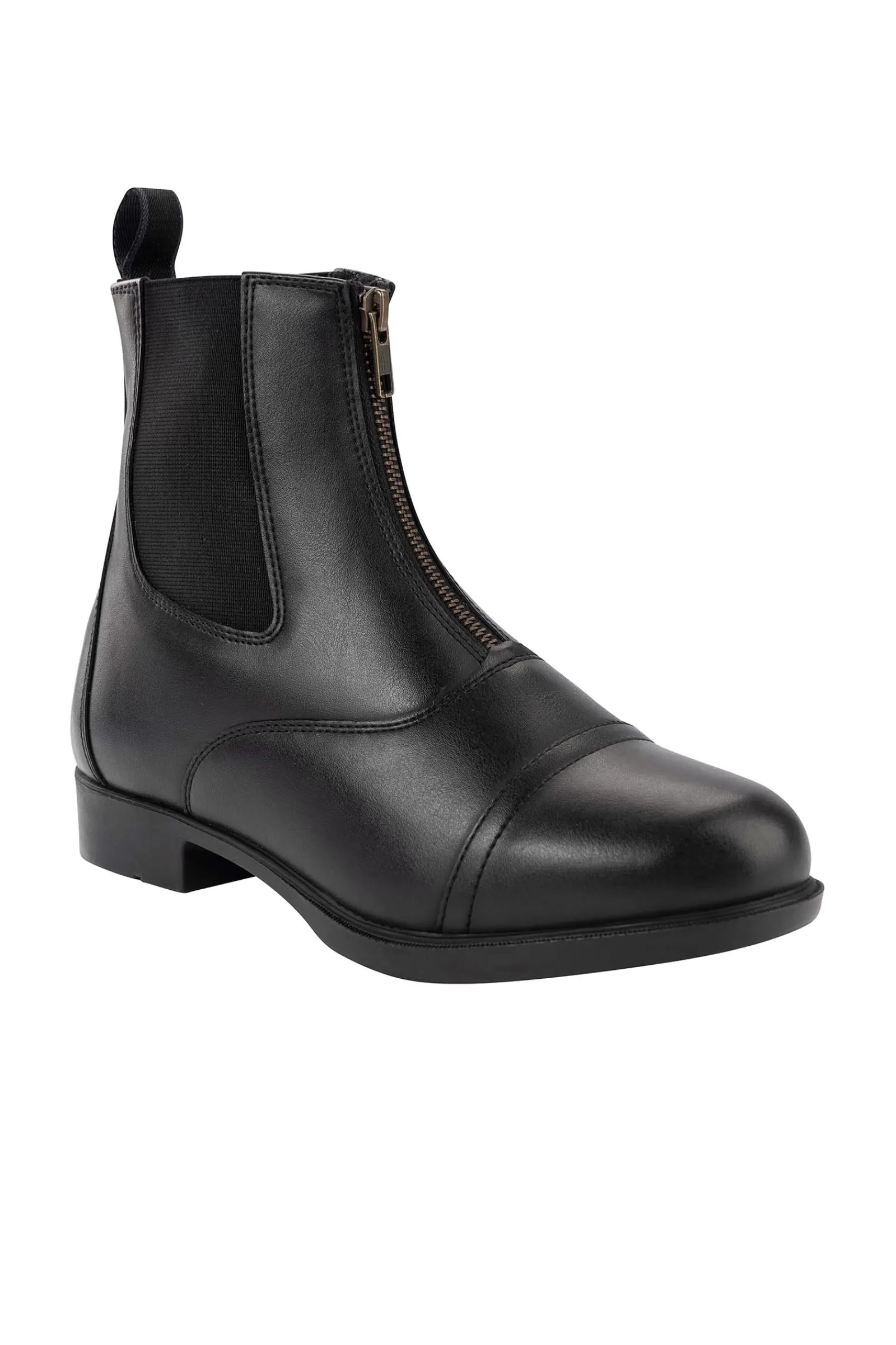 Jodhpur Boots*suedwindfootwear Suedwind Footwear Companion Front Zip Women'S Vegan Jodhpur Boots Black