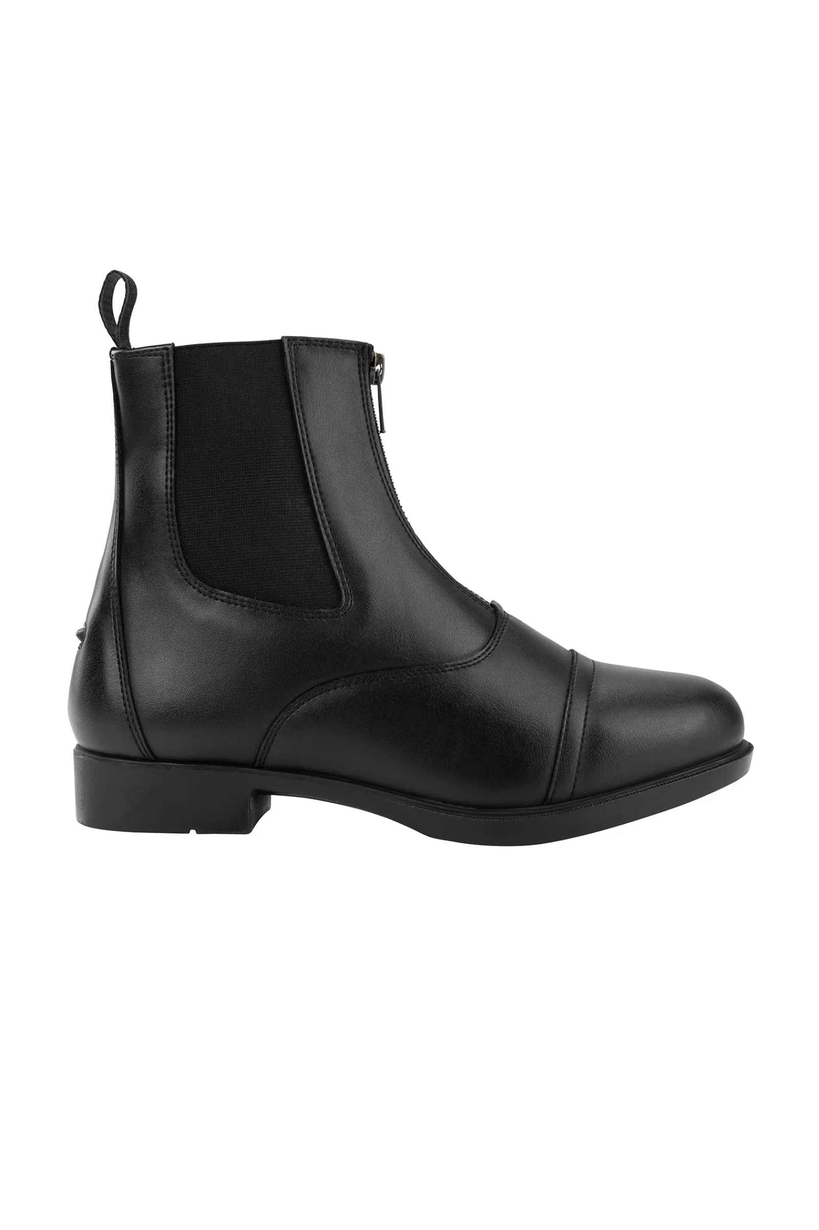 Jodhpur Boots*suedwindfootwear Suedwind Footwear Companion Front Zip Women'S Vegan Jodhpur Boots Black