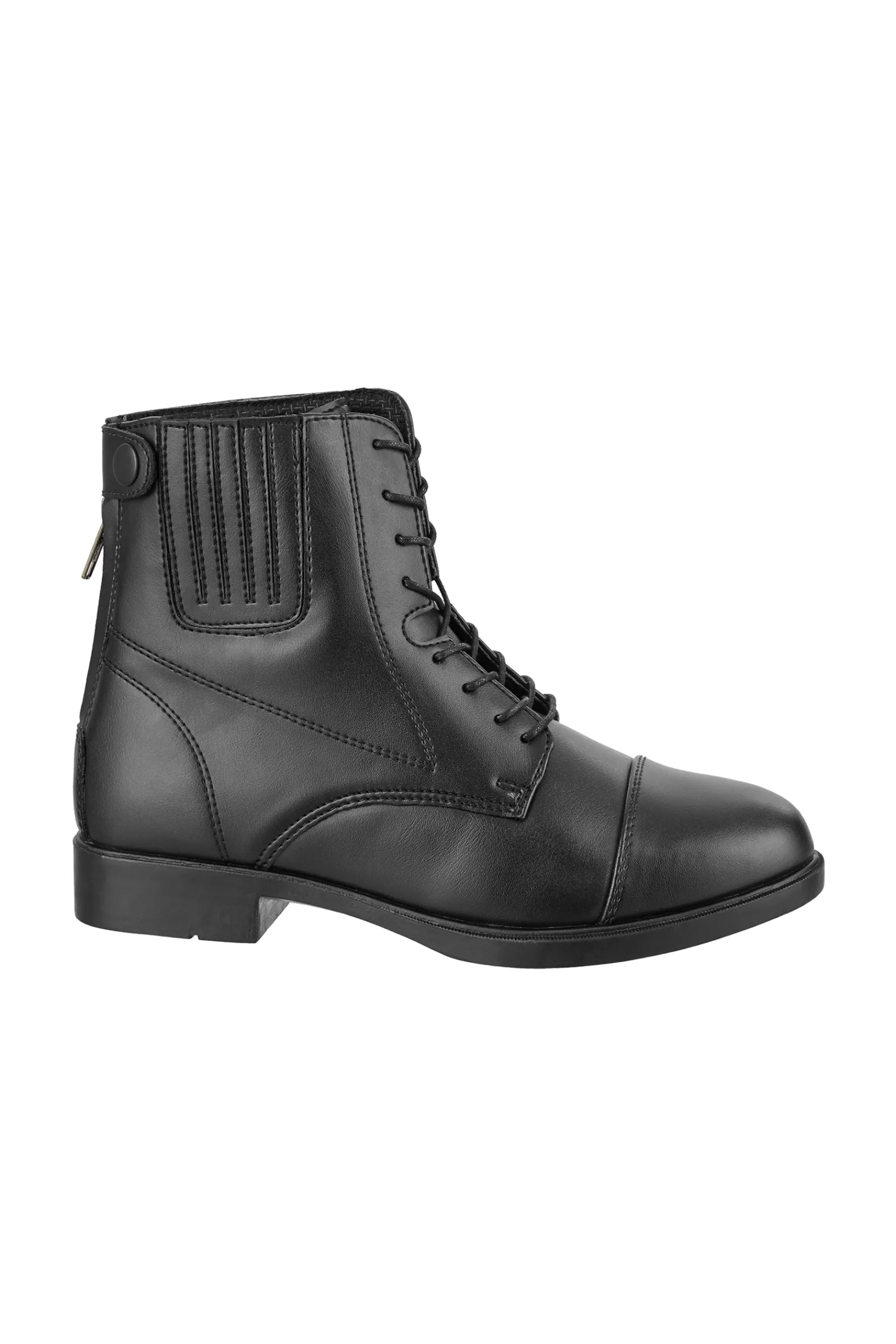 Kids Jodhpur Boots*suedwindfootwear Suedwind Footwear Companion Leather Back Zip Lace Kids' Jodhpur Boots Black