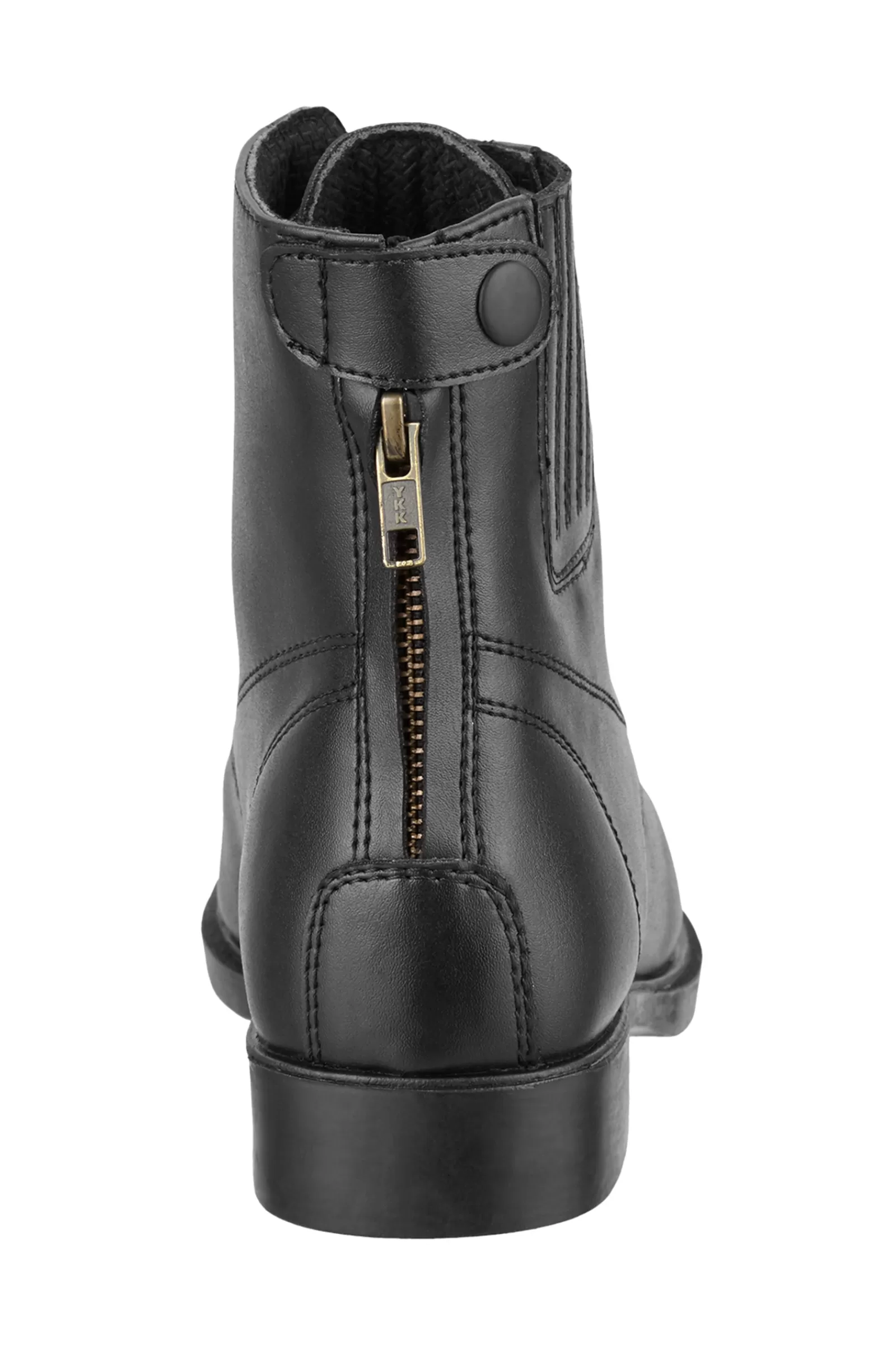 Kids Jodhpur Boots*suedwindfootwear Suedwind Footwear Companion Leather Back Zip Lace Kids' Jodhpur Boots Black