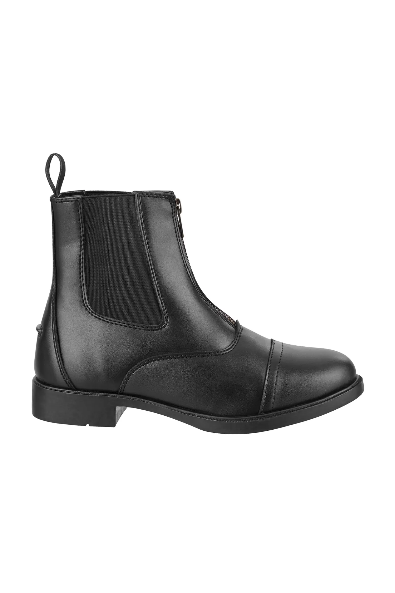 Jodhpur Boots*suedwindfootwear Suedwind Footwear Companion Leather Front Zip Jodhpur Boots Black