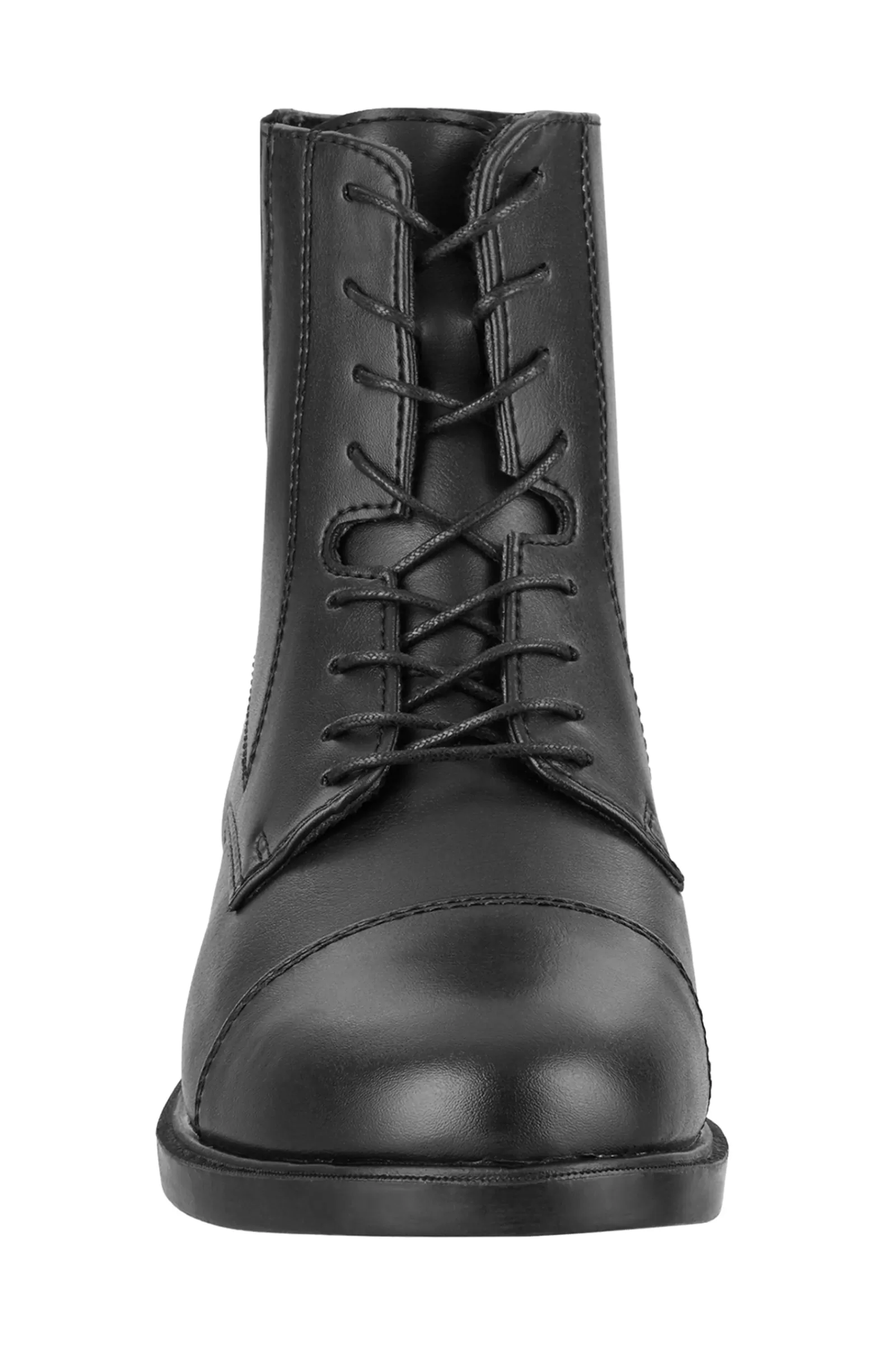 Kids Jodhpur Boots*suedwindfootwear Suedwind Footwear Companion Vegan Back Zip Lace Kids' Jodhpur Boots Black