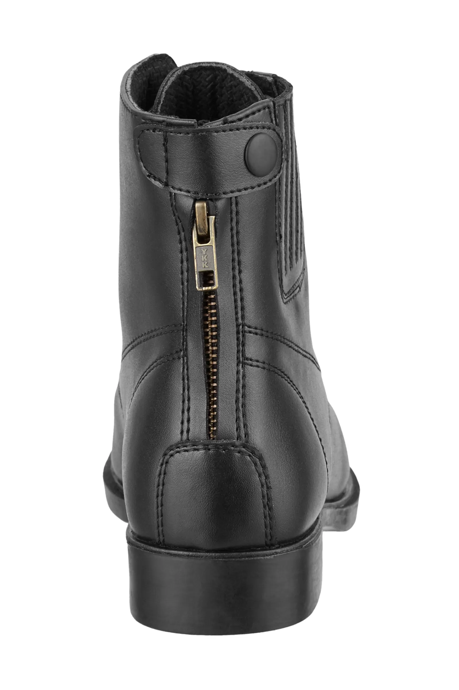 Kids Jodhpur Boots*suedwindfootwear Suedwind Footwear Companion Vegan Back Zip Lace Kids' Jodhpur Boots Black