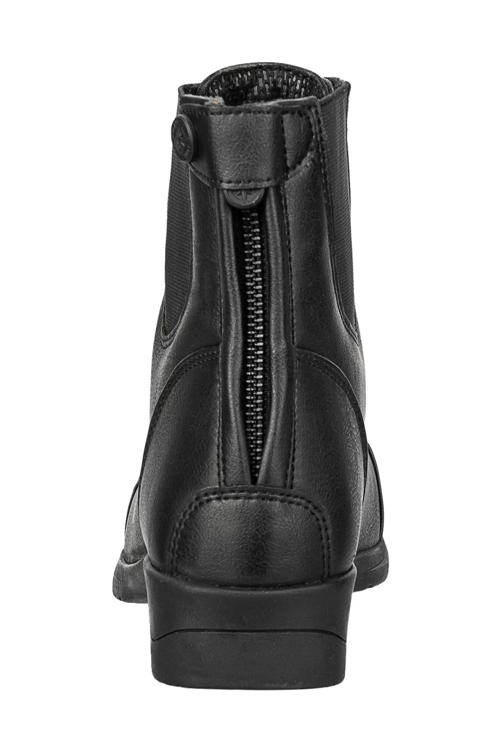 Jodhpur Boots*suedwindfootwear Suedwind Footwear Nova Back Zip Lace Vegan Kids' Jodhpur Boots Black