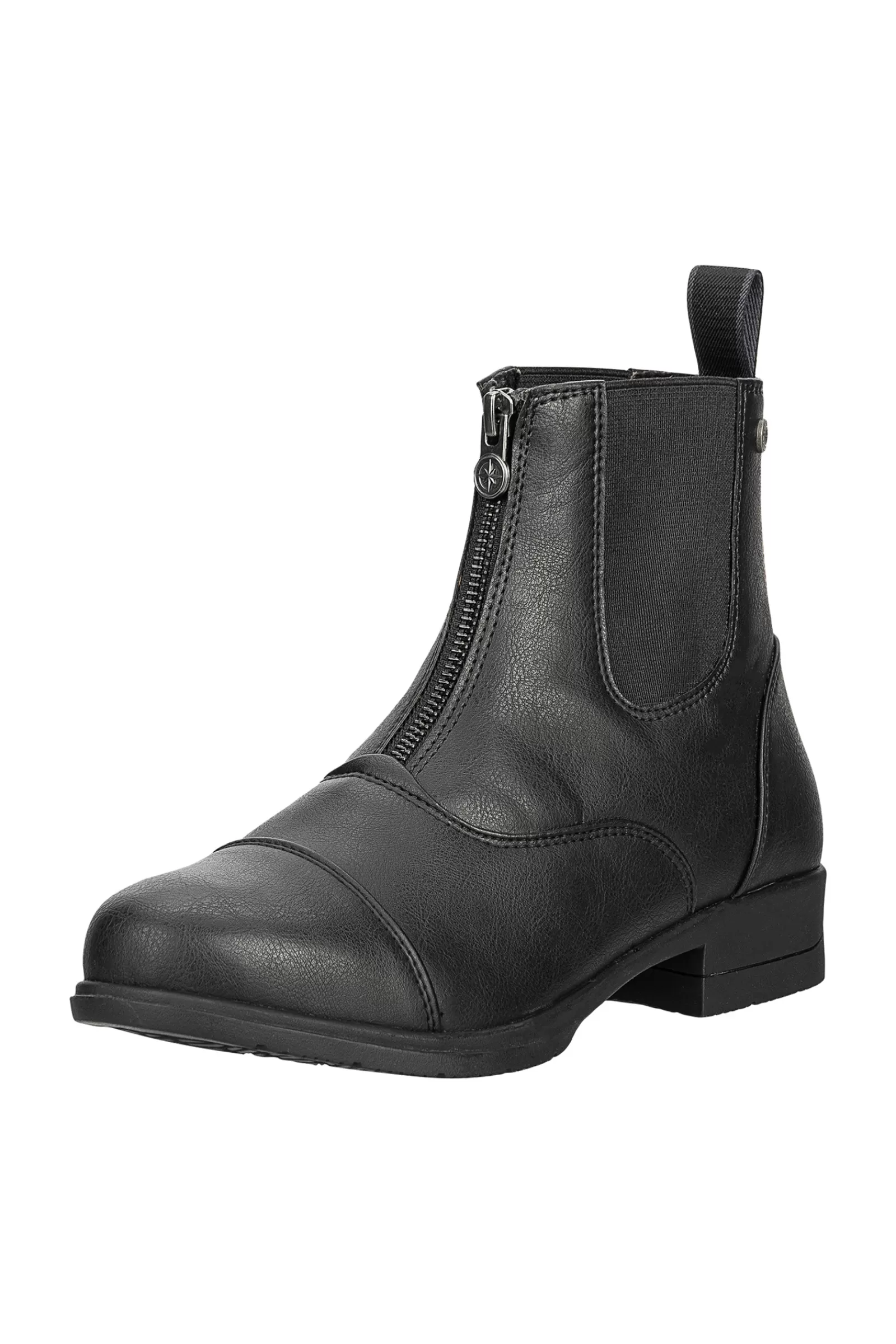 Jodhpur Boots*suedwindfootwear Suedwind Footwear Nova Front Zip Vegan Jodhpur Boots Black