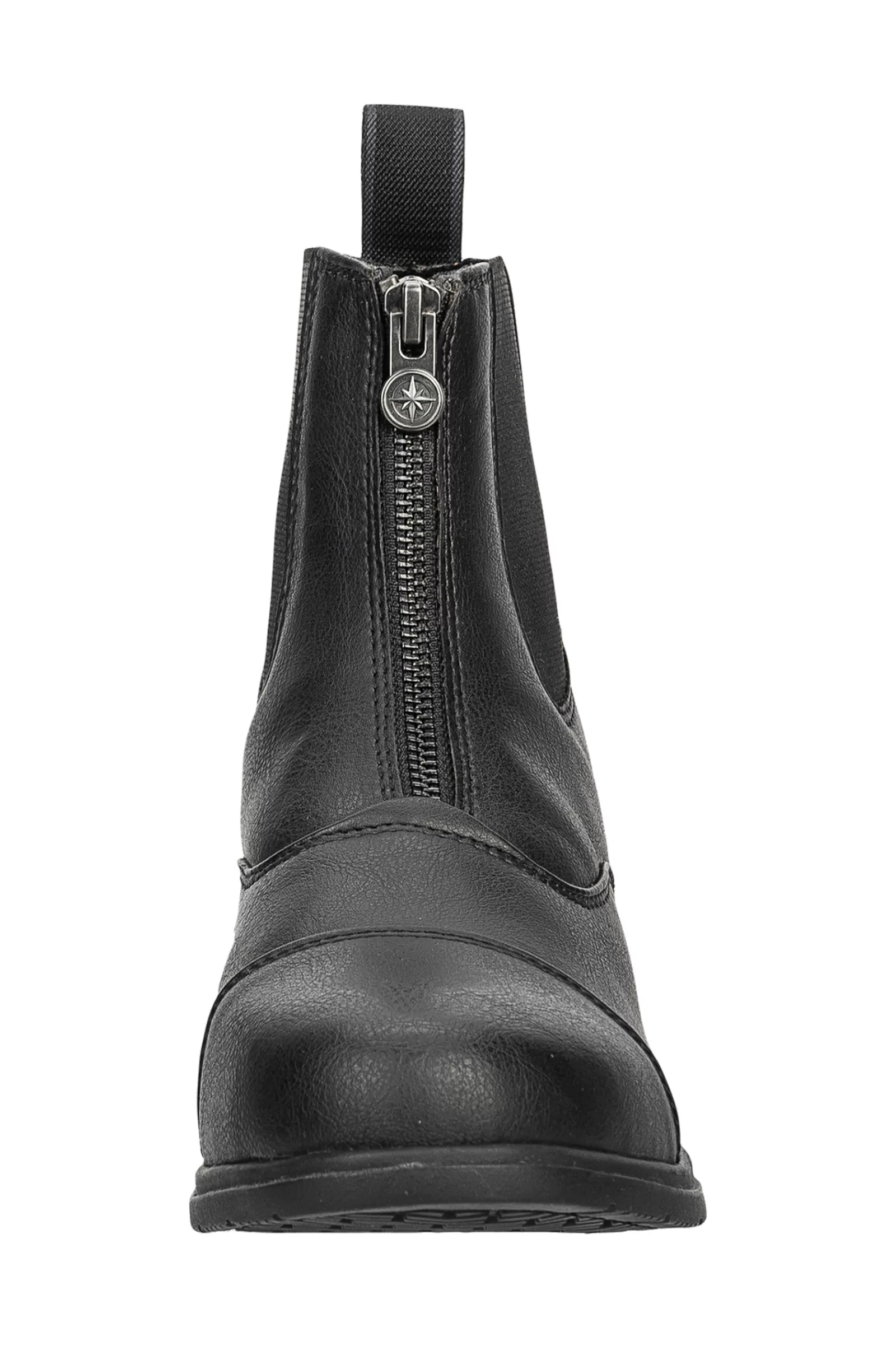 Jodhpur Boots*suedwindfootwear Suedwind Footwear Nova Front Zip Vegan Jodhpur Boots Black