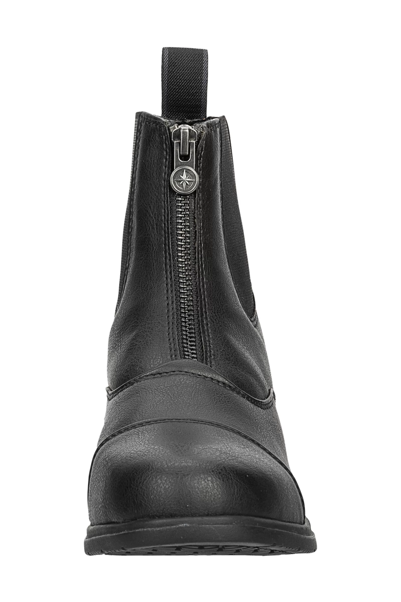 Jodhpur Boots*suedwindfootwear Suedwind Footwear Nova Front Zip Vegan Kids' Jodhpur Boots Black