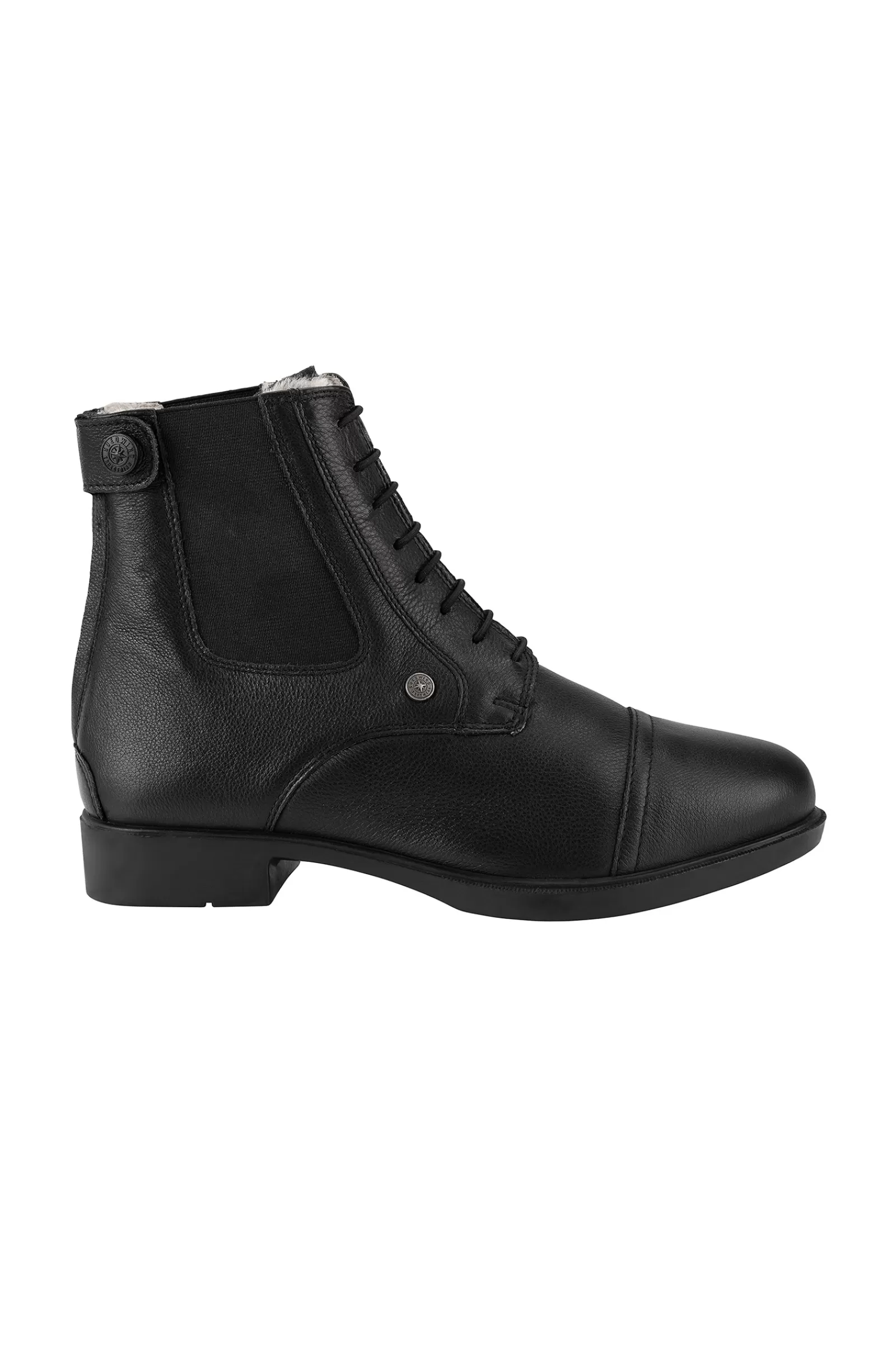 Kids Jodhpur Boots*suedwindfootwear Suedwind Footwear Nova Kids Back Zip Lace Soft Kids' Winter Jodhpur Boots Black