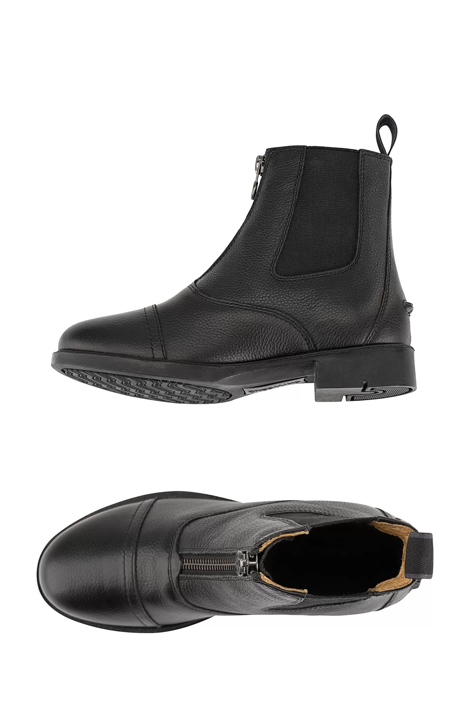 Kids Jodhpur Boots*suedwindfootwear Suedwind Footwear Nova Kids Front Zip Soft Jodhpur Boots Black