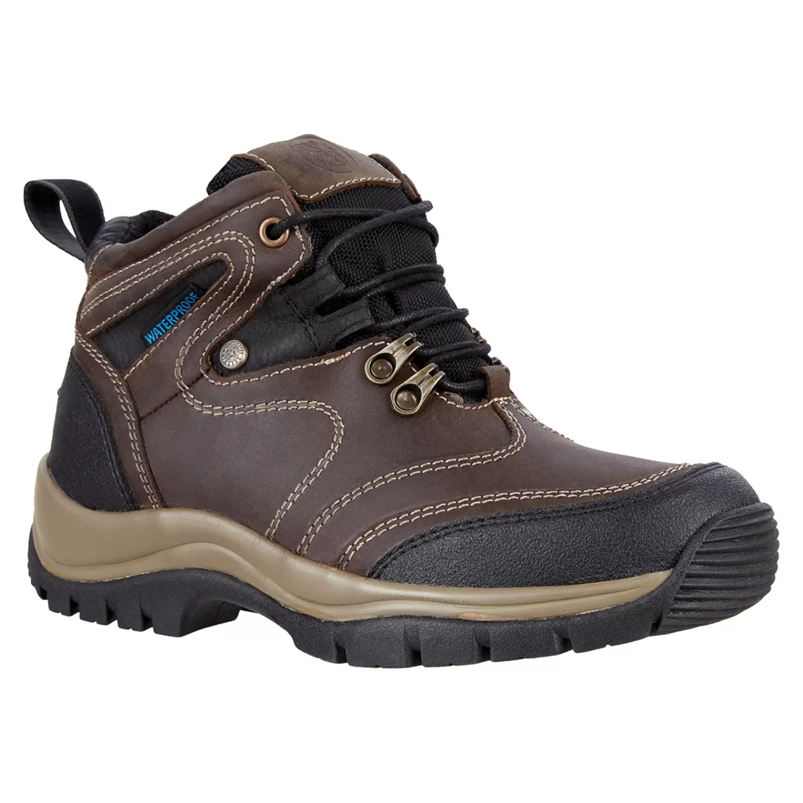 Yard Boots*suedwindfootwear Suedwind Footwear Trail Wp, Lace Waterproof Brown/Black