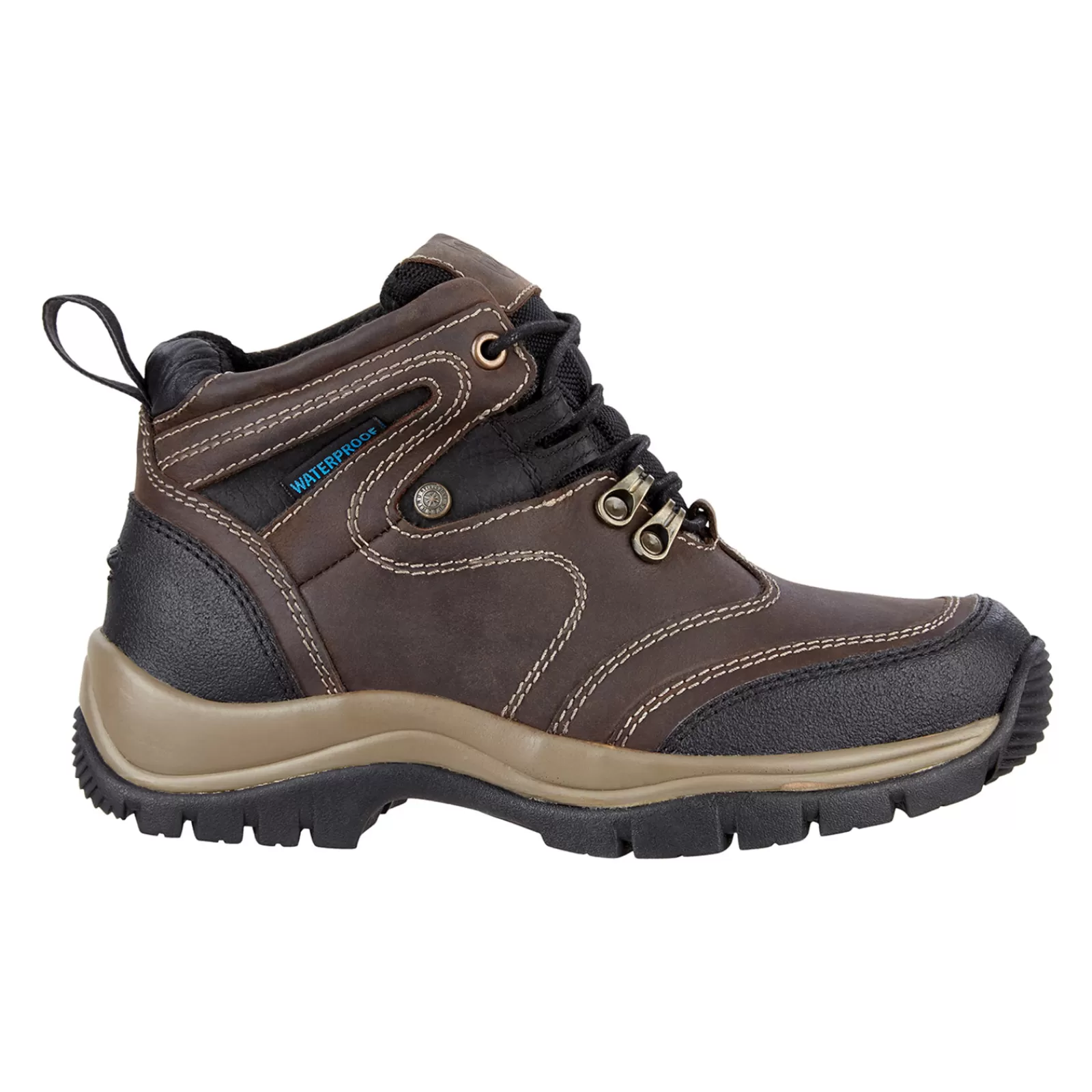 Yard Boots*suedwindfootwear Suedwind Footwear Trail Wp, Lace Waterproof Brown/Black