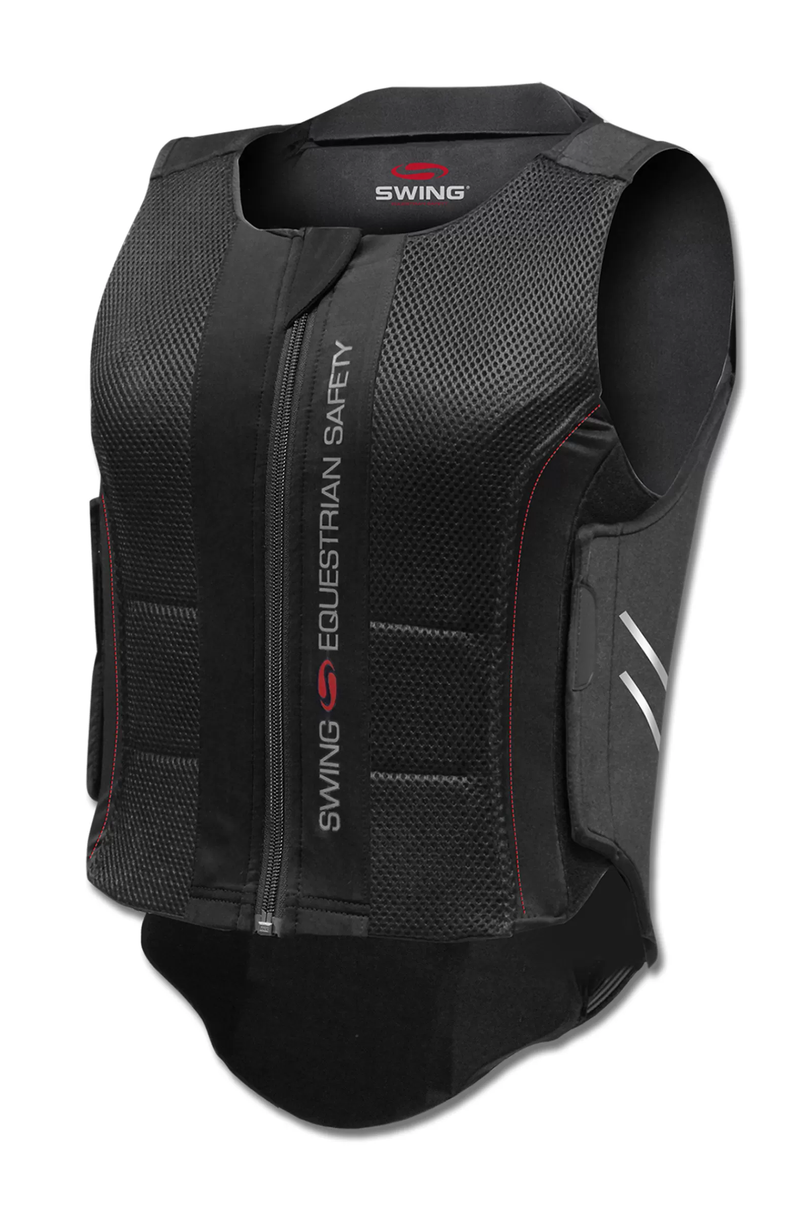 Kids' Riding Body Protectors*swing P07 Back Protector, Flexible, Child Black