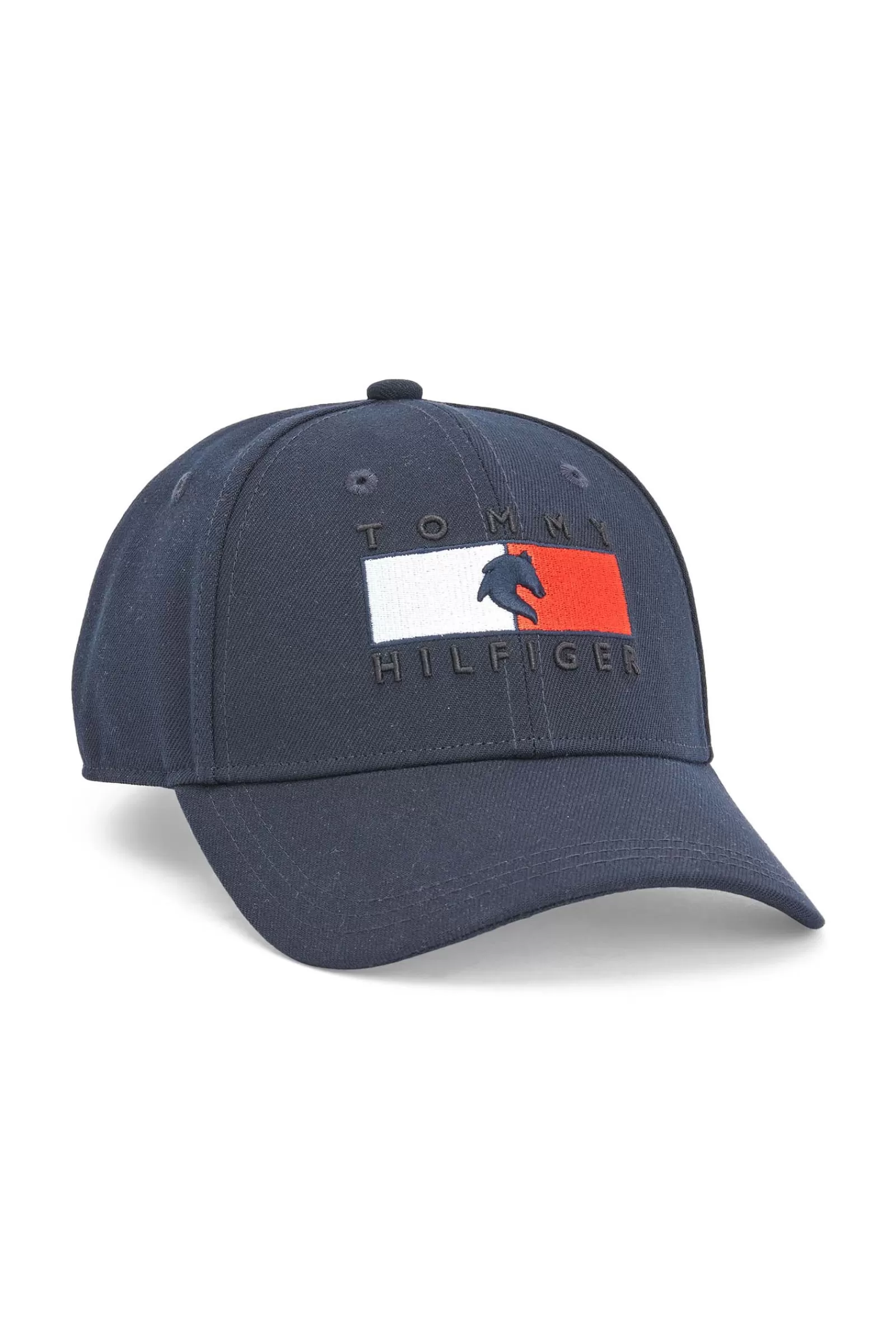 Caps & Headbands*tommyhilfigerequestrian Tommy Hilfiger Equestrian Baseball Cap Db/Ab