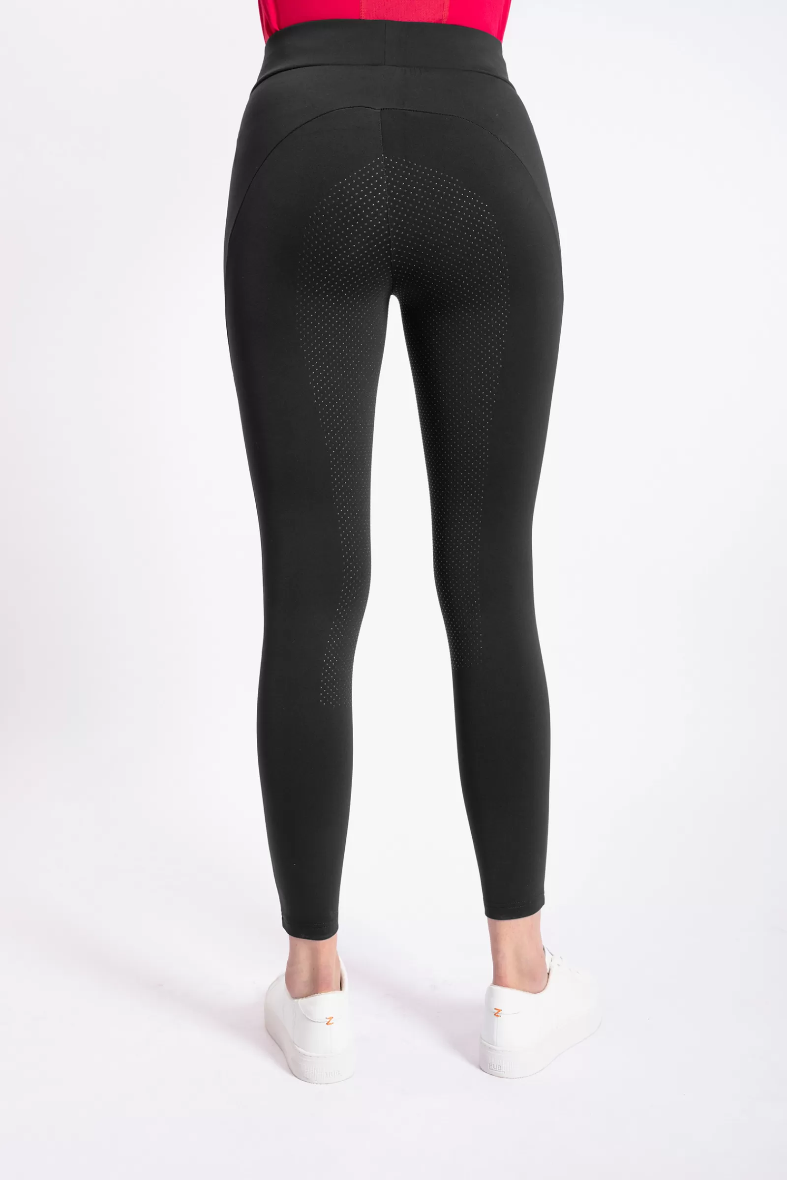 Riding Tights*tommyhilfigerequestrian Tommy Hilfiger Equestrian Elmira Women'S Winter Full Grip Ridign Tights Black