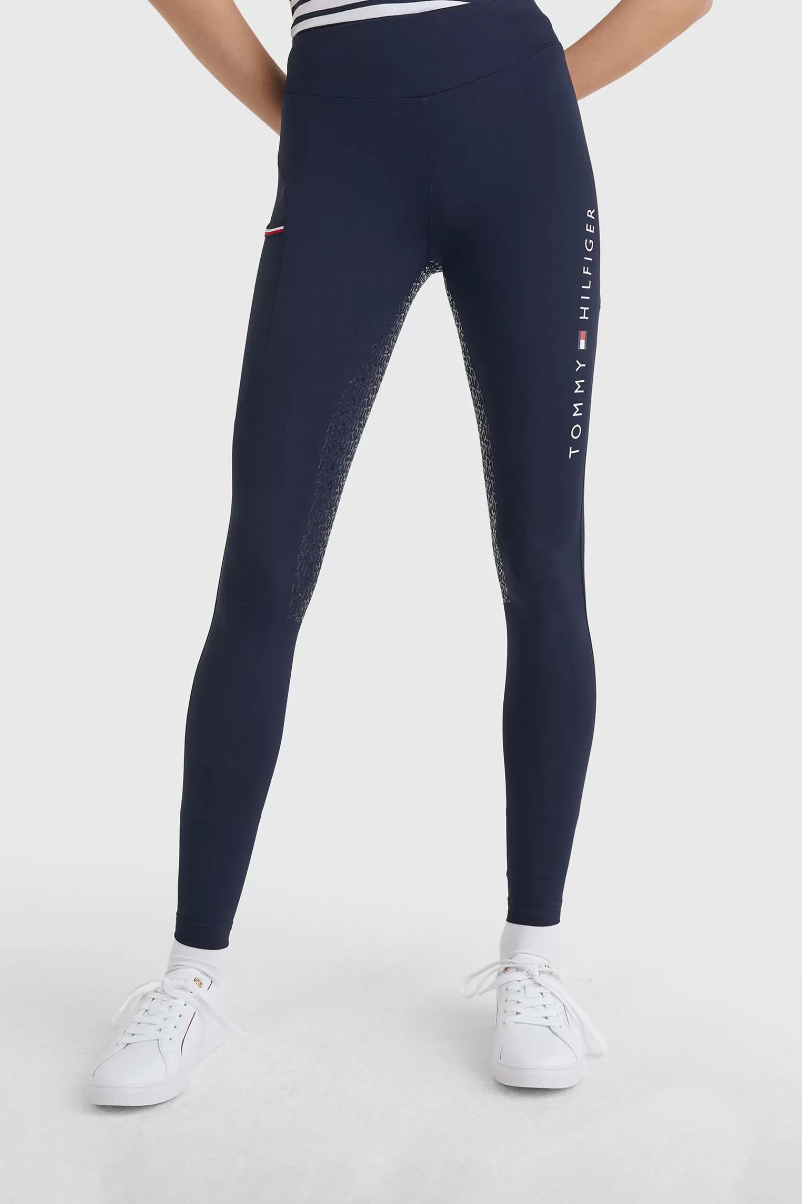 Riding Tights*tommyhilfigerequestrian Tommy Hilfiger Equestrian Fullgrip Leggings Tommy Hilfiger Style Db/Ab