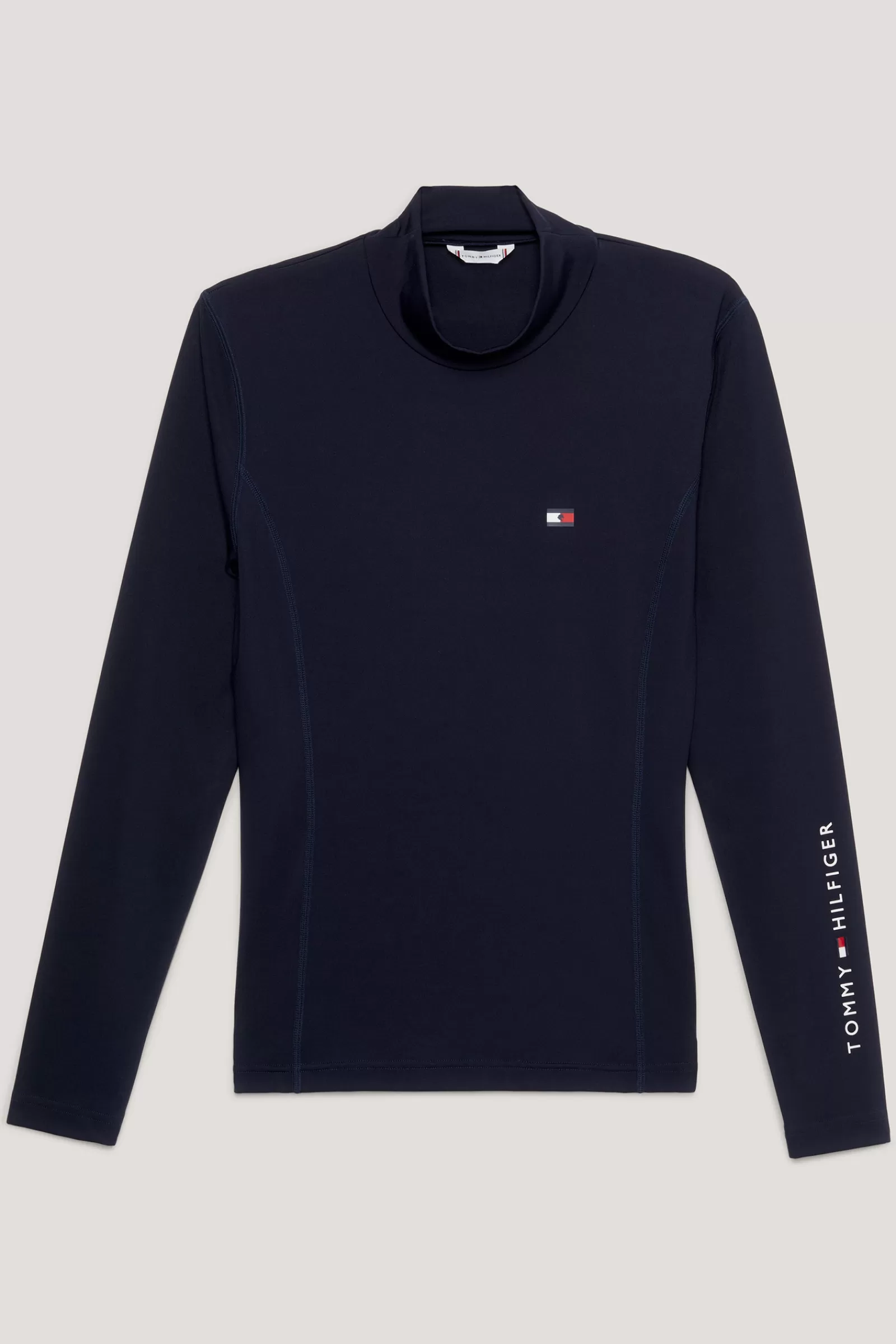 Tops & T-Shirts*tommyhilfigerequestrian Tommy Hilfiger Equestrian High Neck Long Sleeve Baselayer Desert Sky