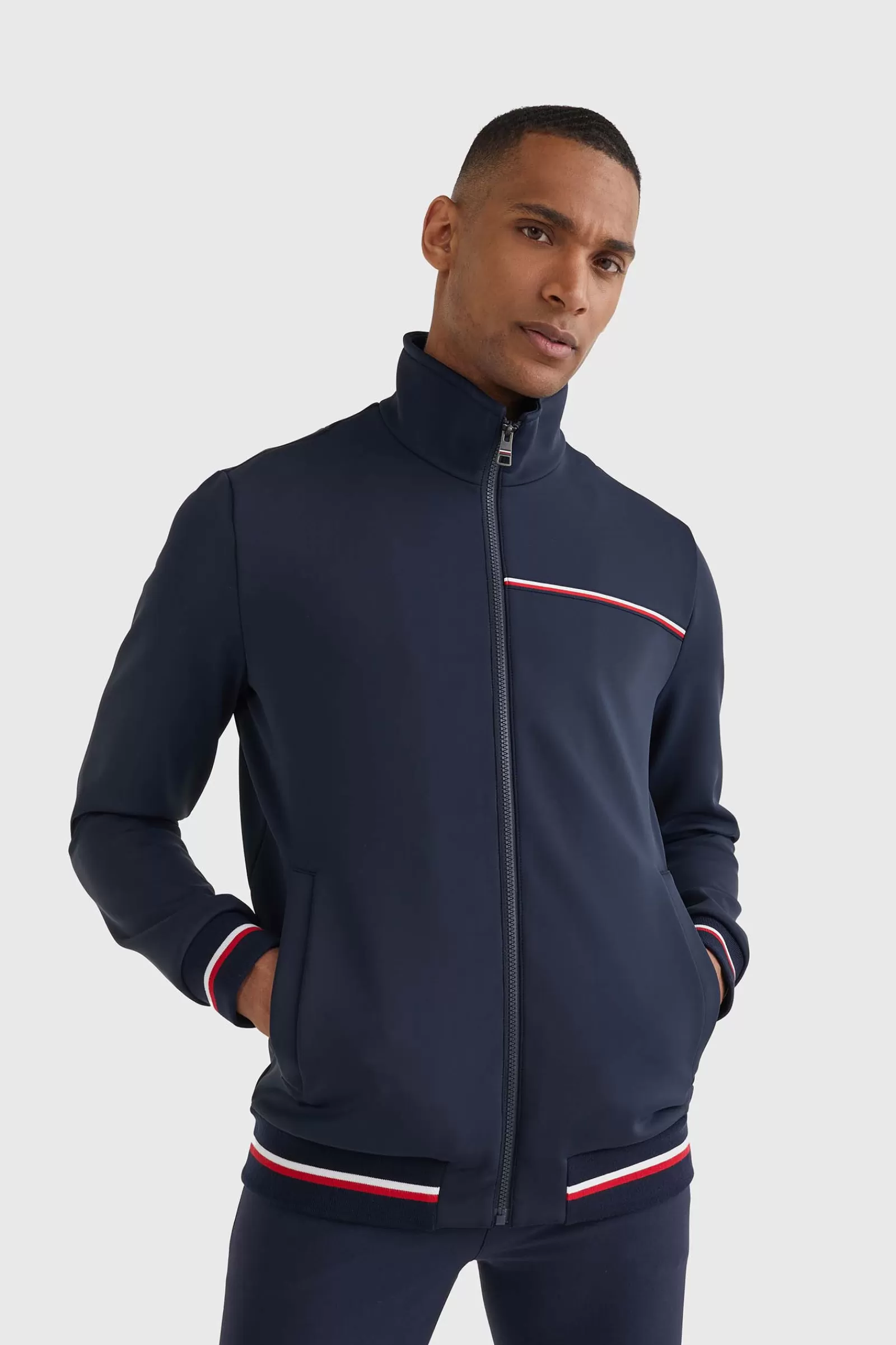 Riding Jackets*tommyhilfigerequestrian Tommy Hilfiger Equestrian Performance Mens Softshell Jacket Db/Ab