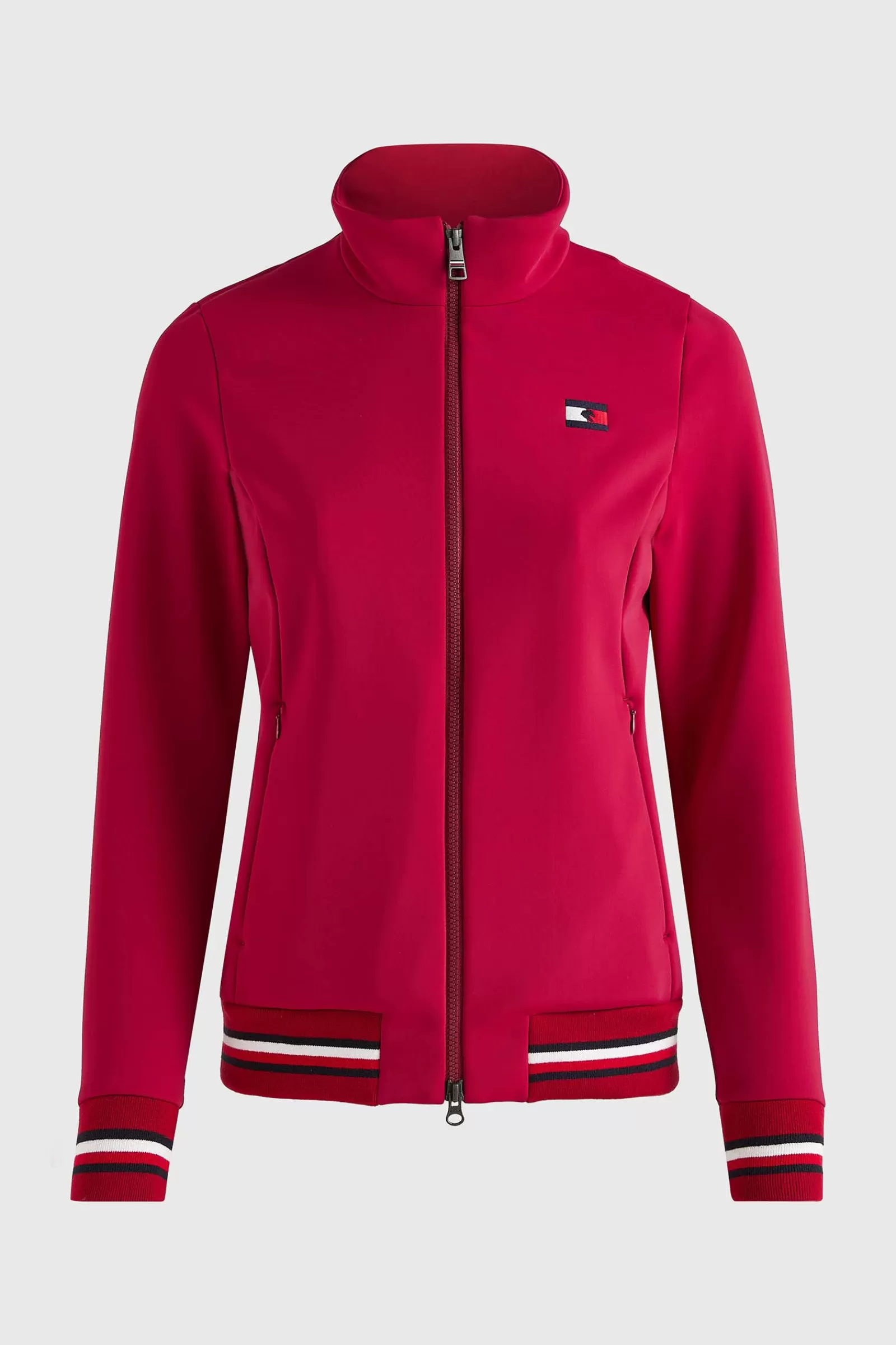 Coats & Jackets*tommyhilfigerequestrian Tommy Hilfiger Equestrian Softshell Jacket Brick Red