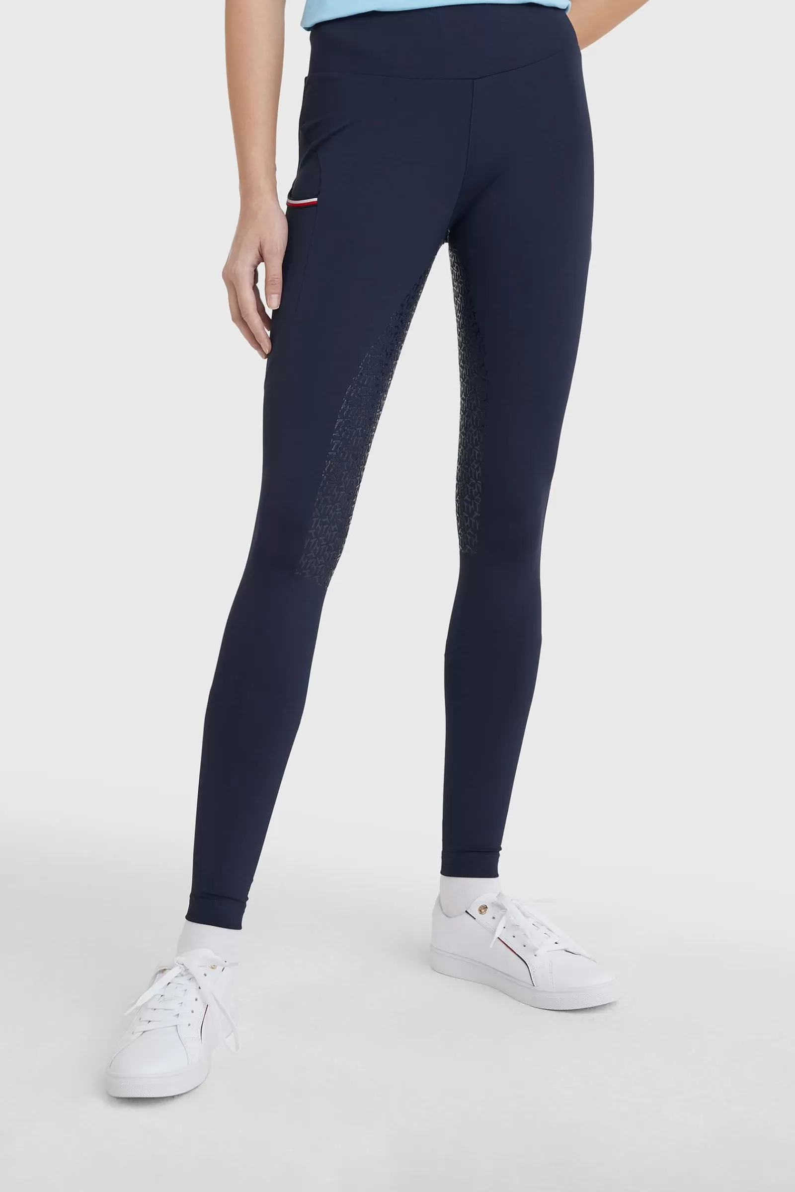 Riding Tights*tommyhilfigerequestrian Tommy Hilfiger Equestrian Style Fullgrip Leggings For Women Db/Ab