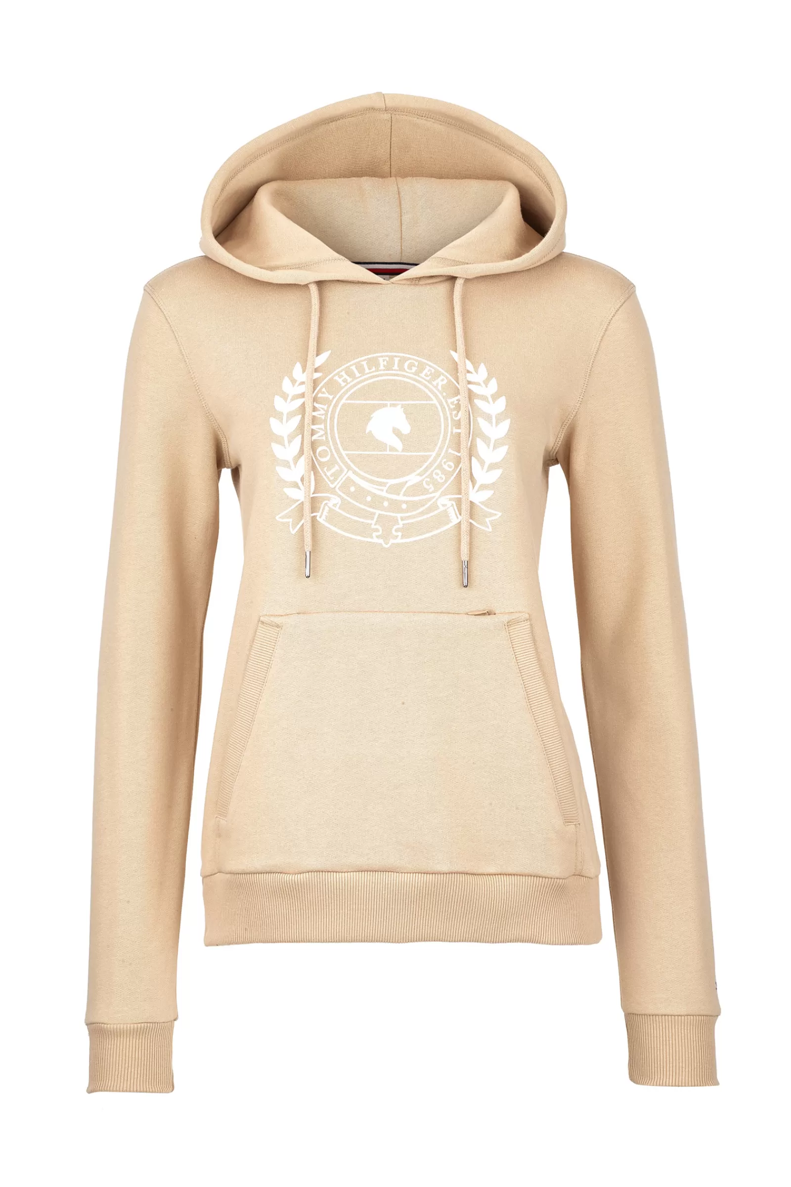 Riding Jumpers & Fleeces*tommyhilfigerequestrian Tommy Hilfiger Equestrian Women'S Hoody Beige