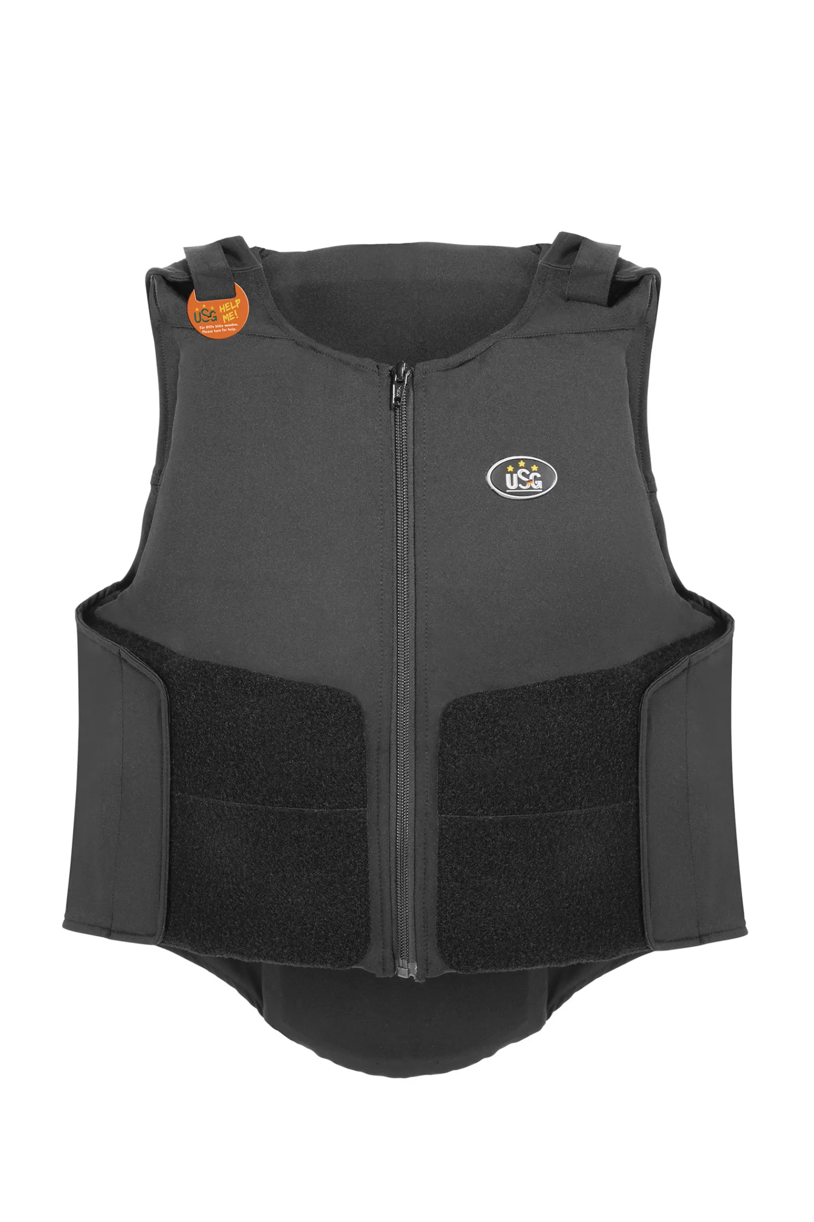 Kids' Riding Body Protectors*usg Protecto Dynamic Fit Kids' Back Protector Black