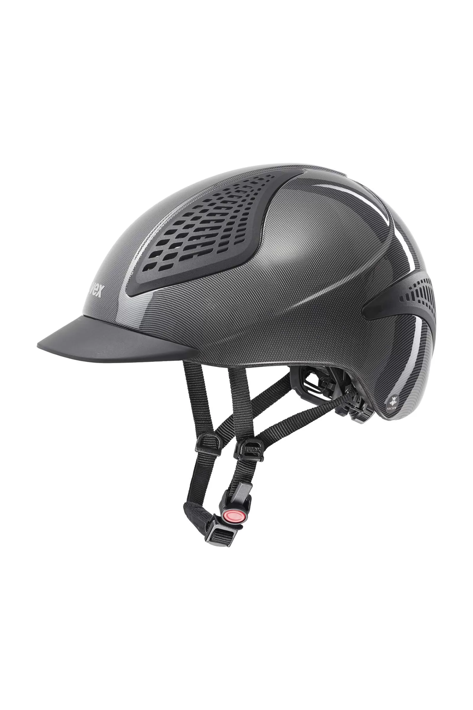 Riding Hats & Helmets*uvex Exxential Ii Tocsen Riding Helmet Black/Silver