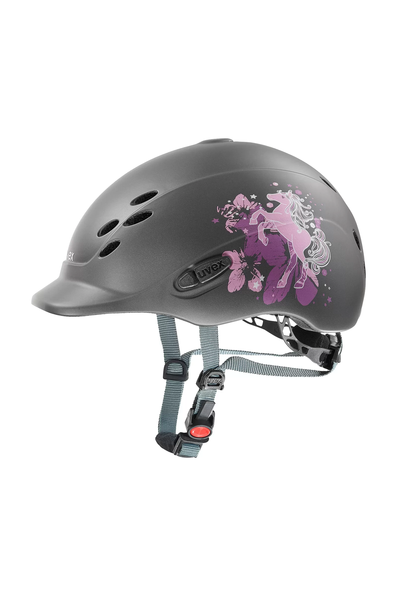 Kids Riding Helmets & Hats*uvex Onyxx Pony Kids' Riding Helmet Anthracite