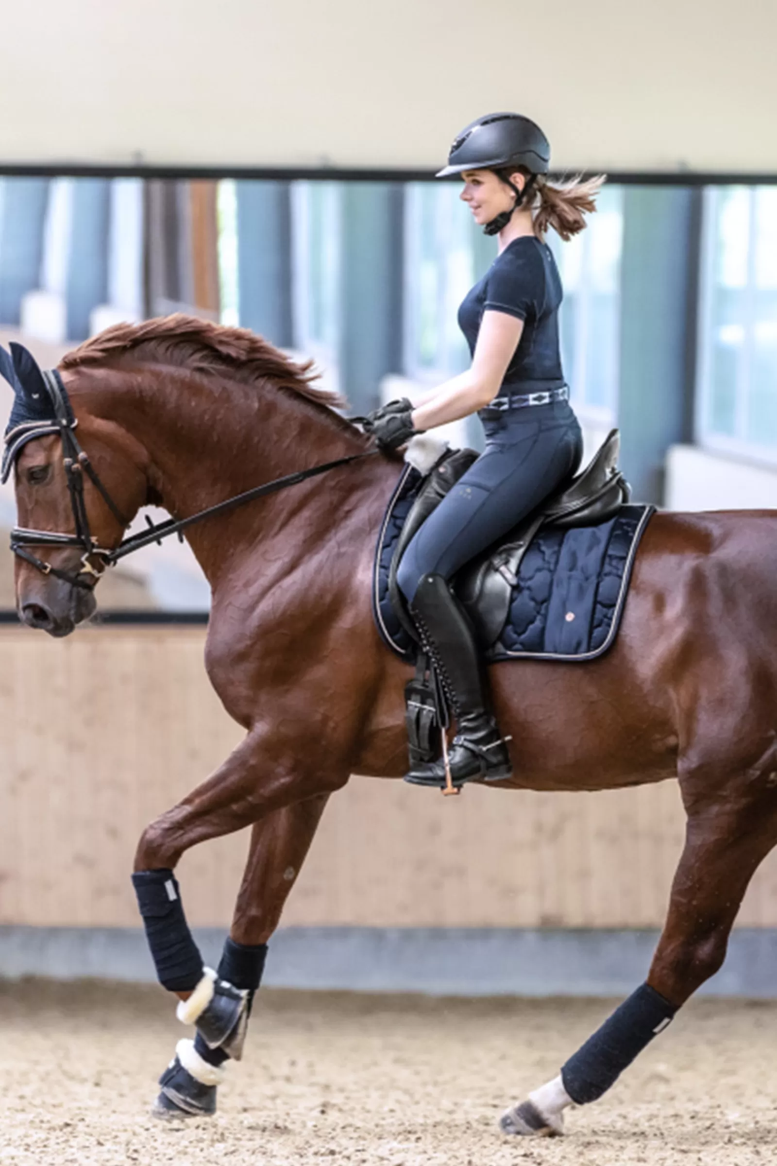 waldhausen Modern Ros Dressage Saddle Pad> Dressage Saddle Pads