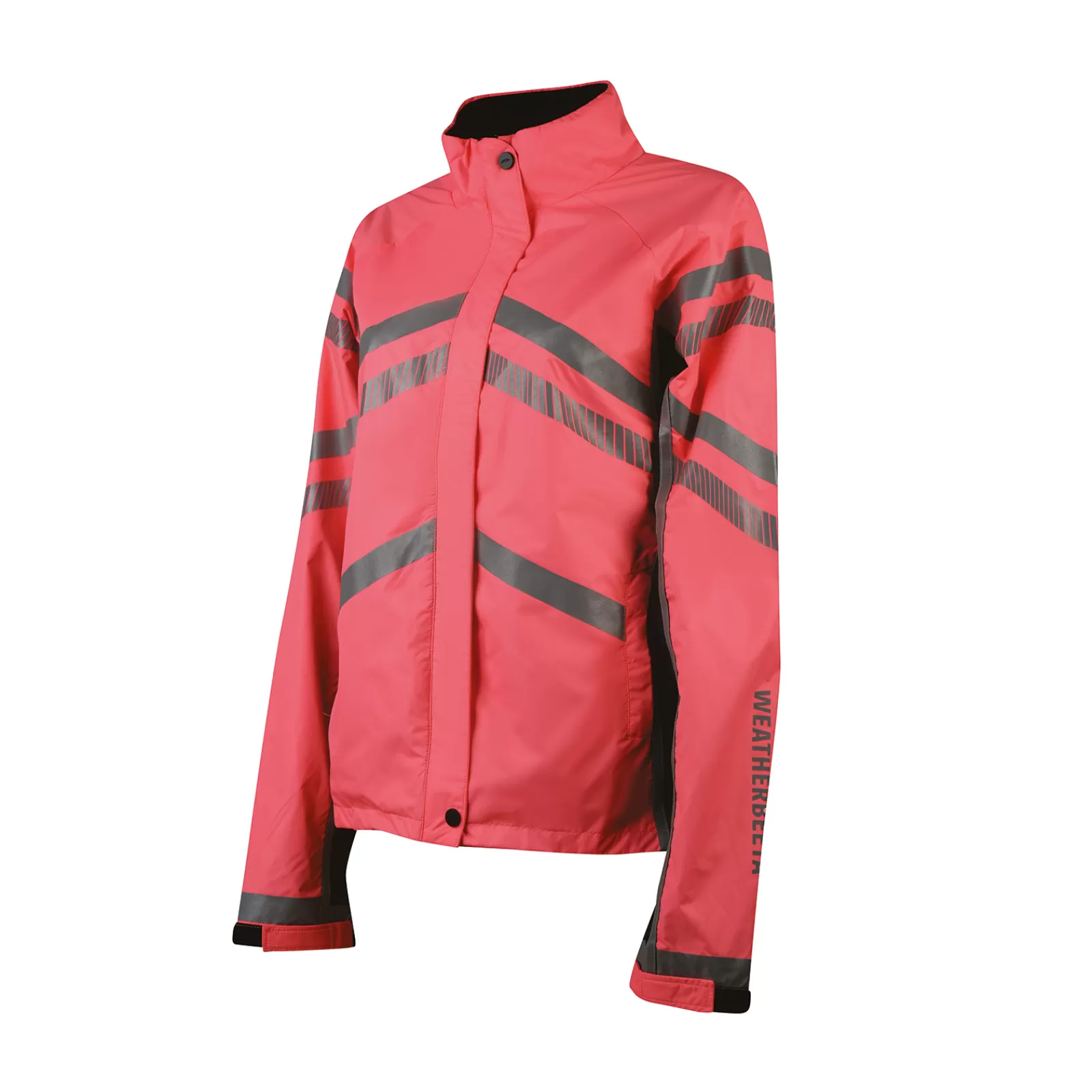 Rain Clothing*weatherbeeta Adult Reflective Lightweight Waterproof Jacket Hot Neon Pink