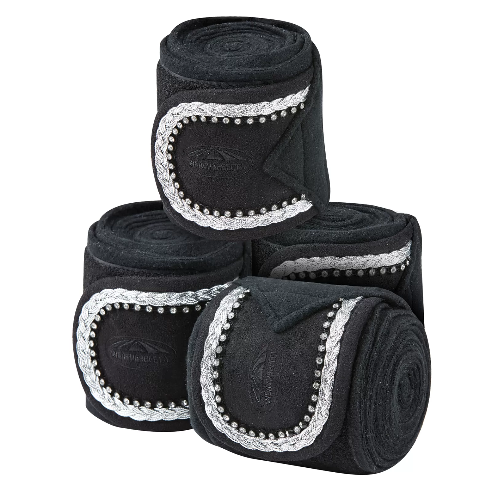 weatherbeeta Fleece Bling Bandage 3.5M (4Pcs/Set)> Horse Bandages