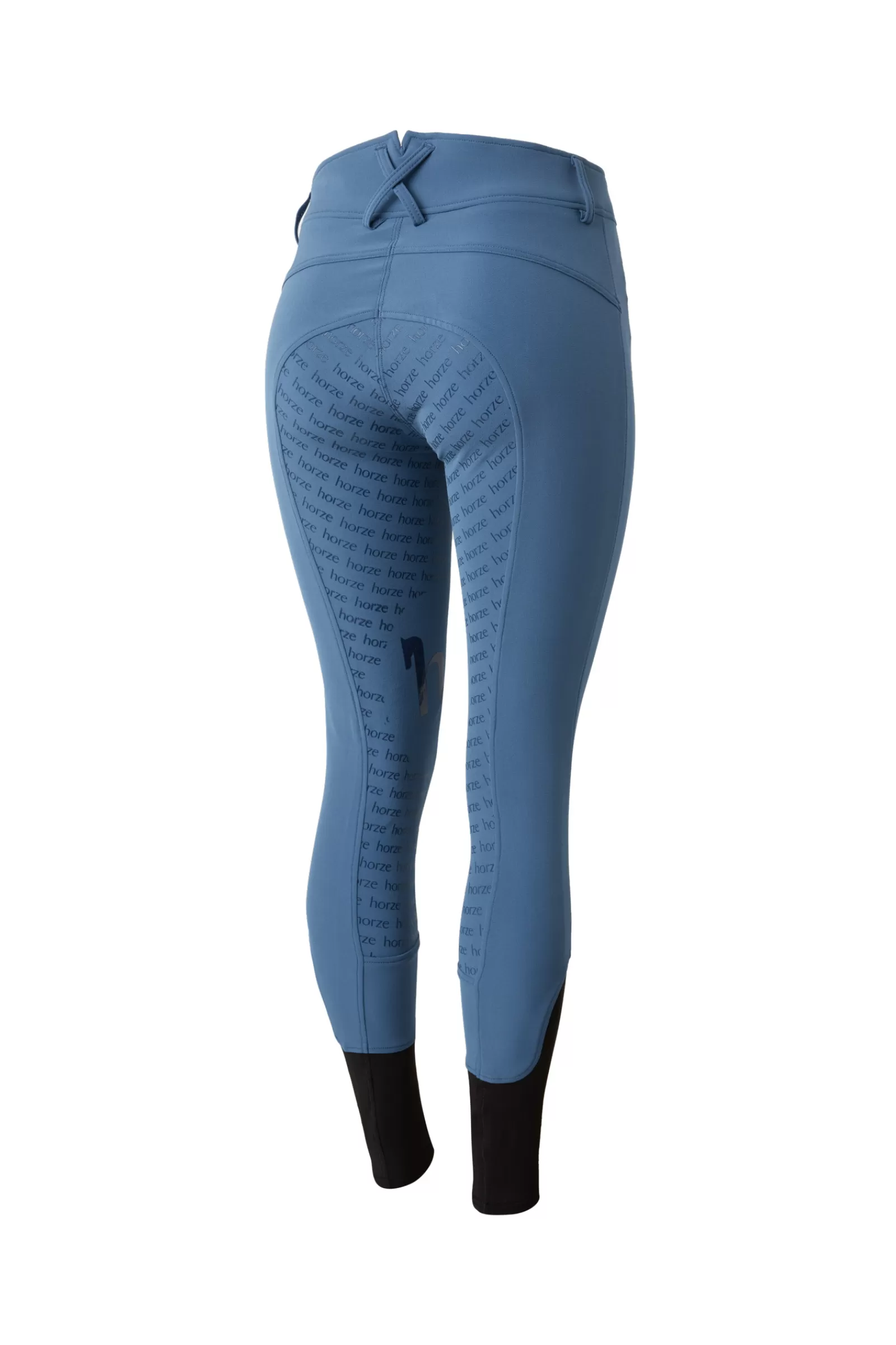 Full Seat Breeches*horze Women'S High Waist Silicone Full Seat Breeches Blue