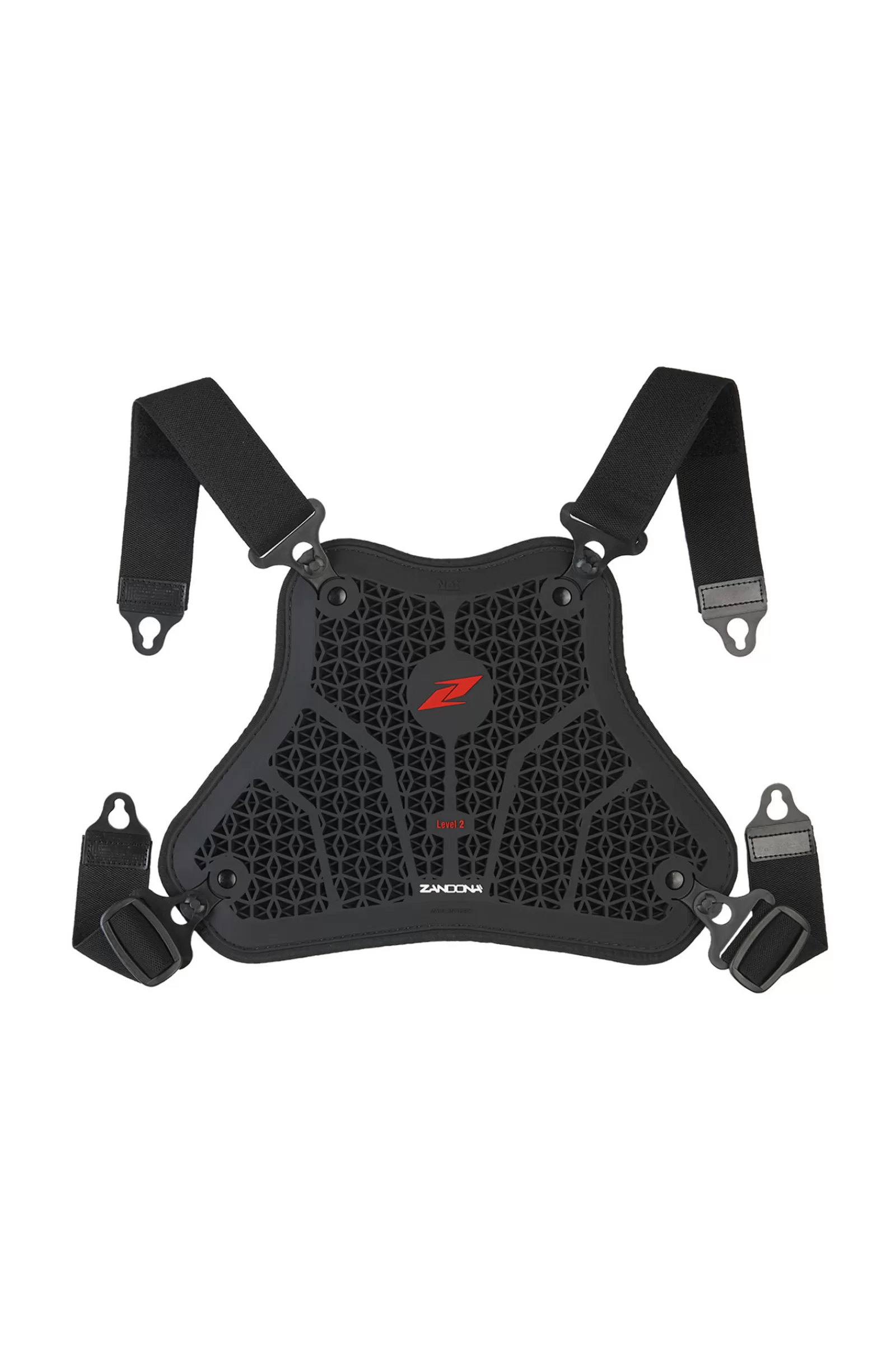 Back Protectors*zandona Netcube Armour Chest Protector Black