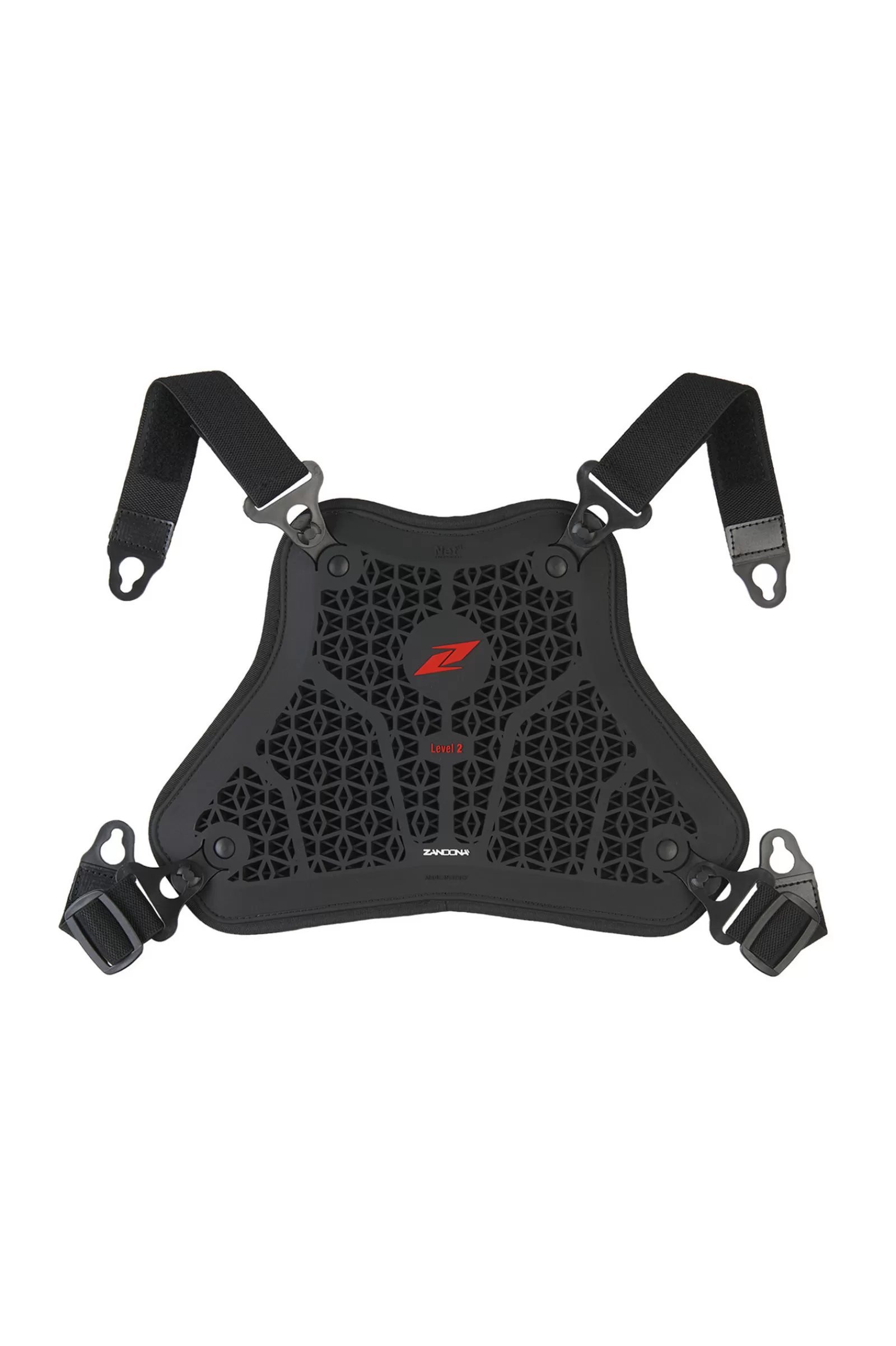 Kids' Riding Body Protectors*zandona Netcube Armour Chest Young Chest Protector Black