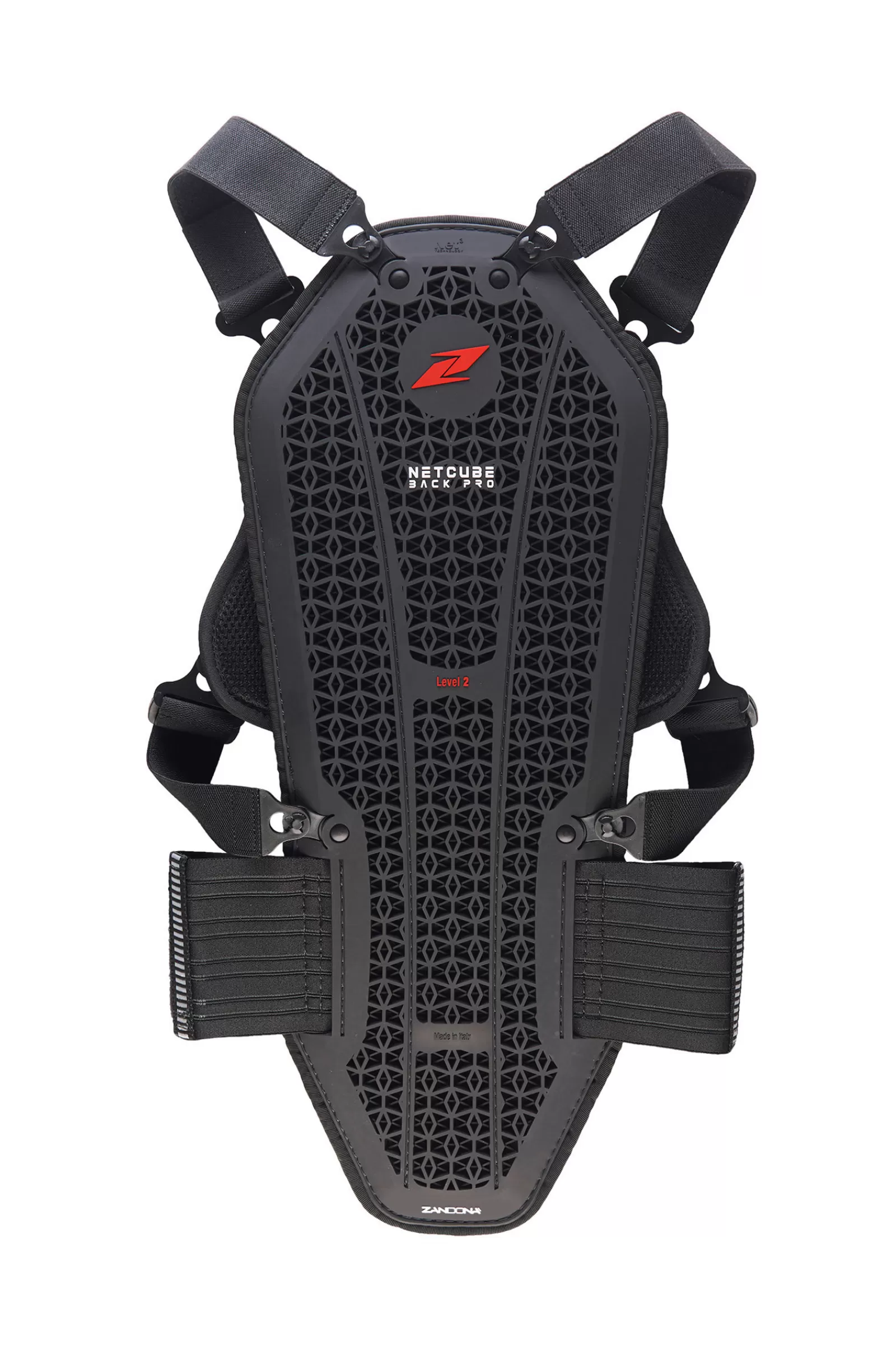 Back Protectors*zandona Netcube Armour Lady X7 (168-177Cm) Chest & Back Protector Black