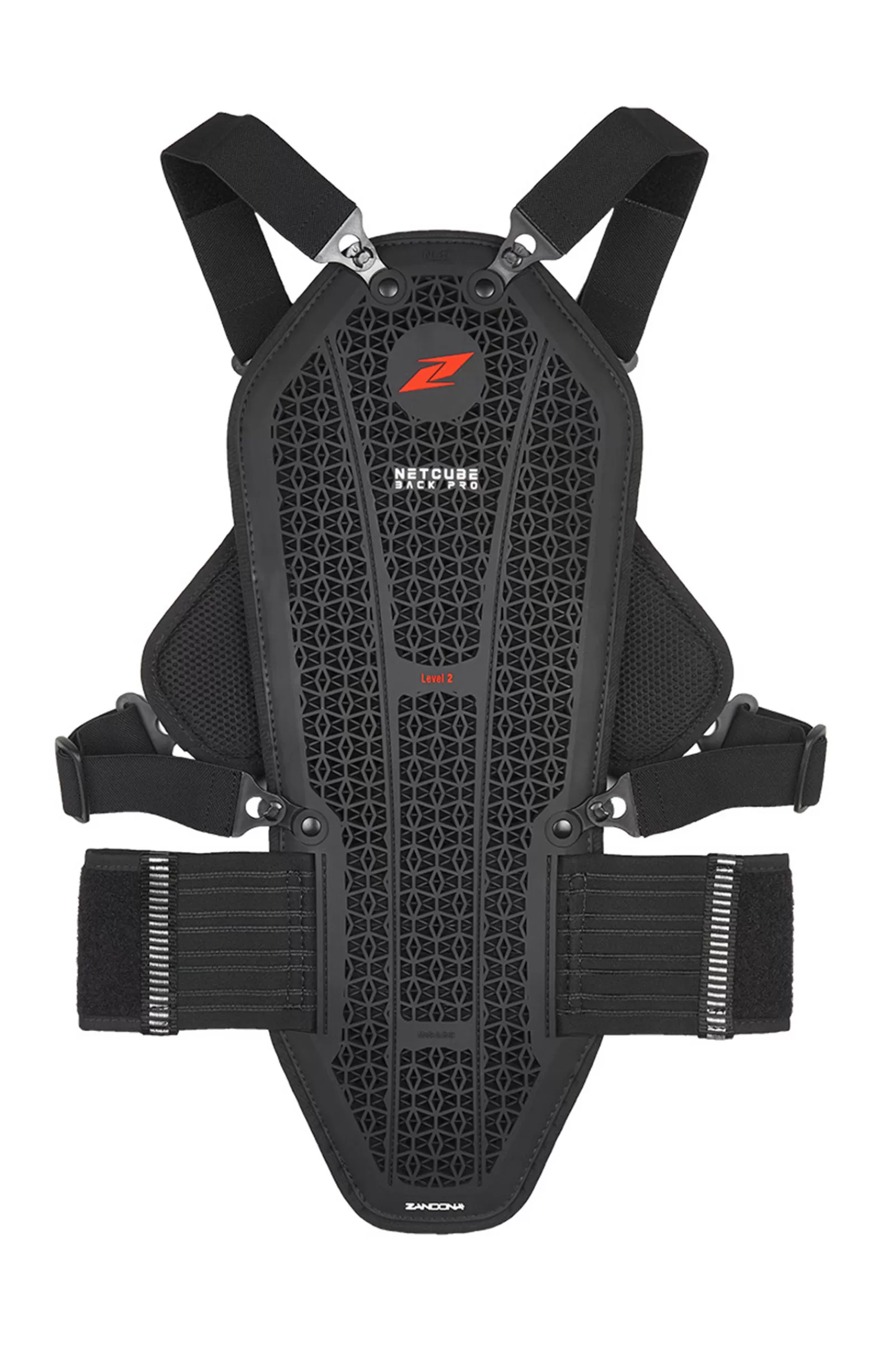 Back Protectors*zandona Netcube Armour X6 (178-187Cm) Chest & Body Protector Black